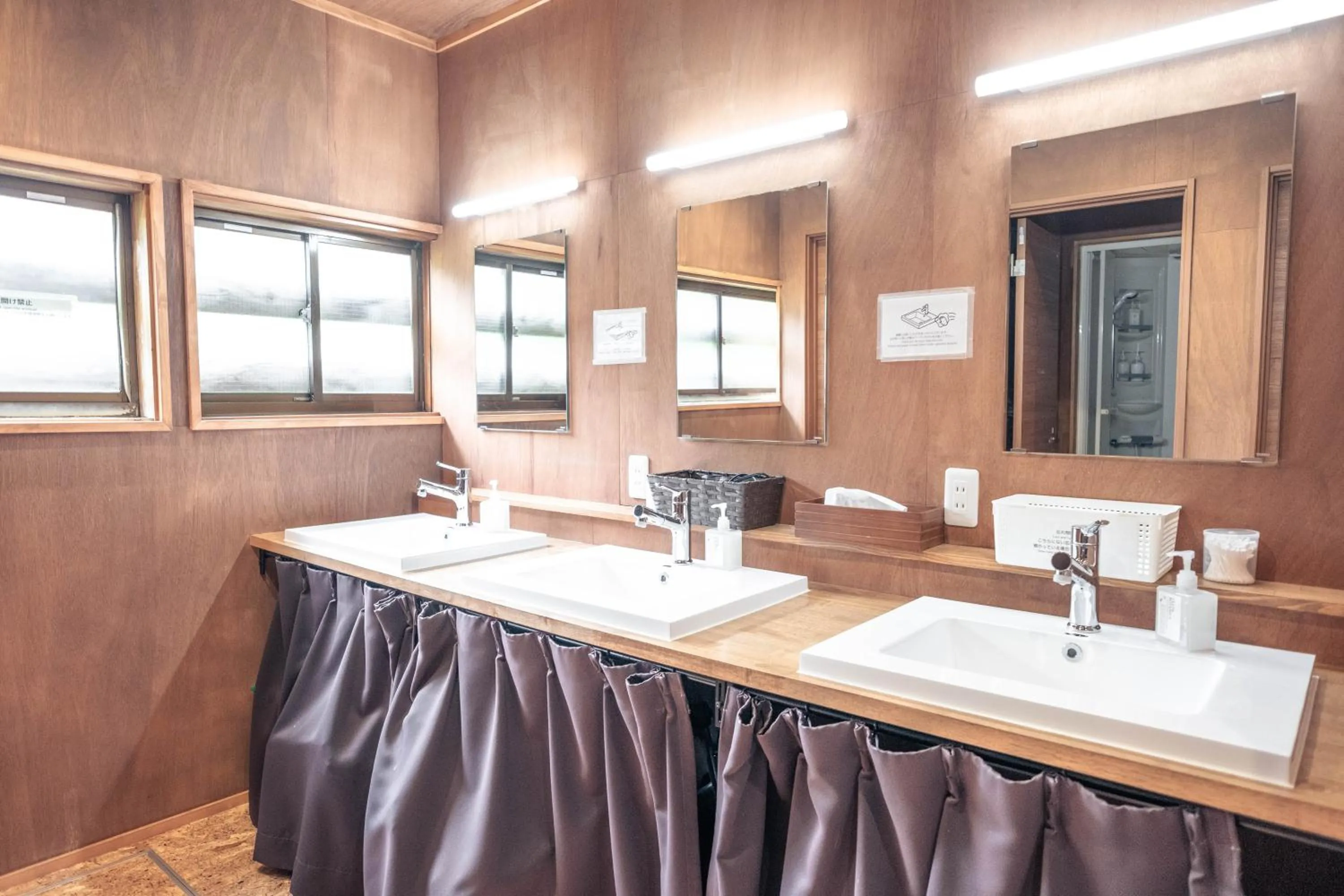 Area and facilities in Little Japan Echigo