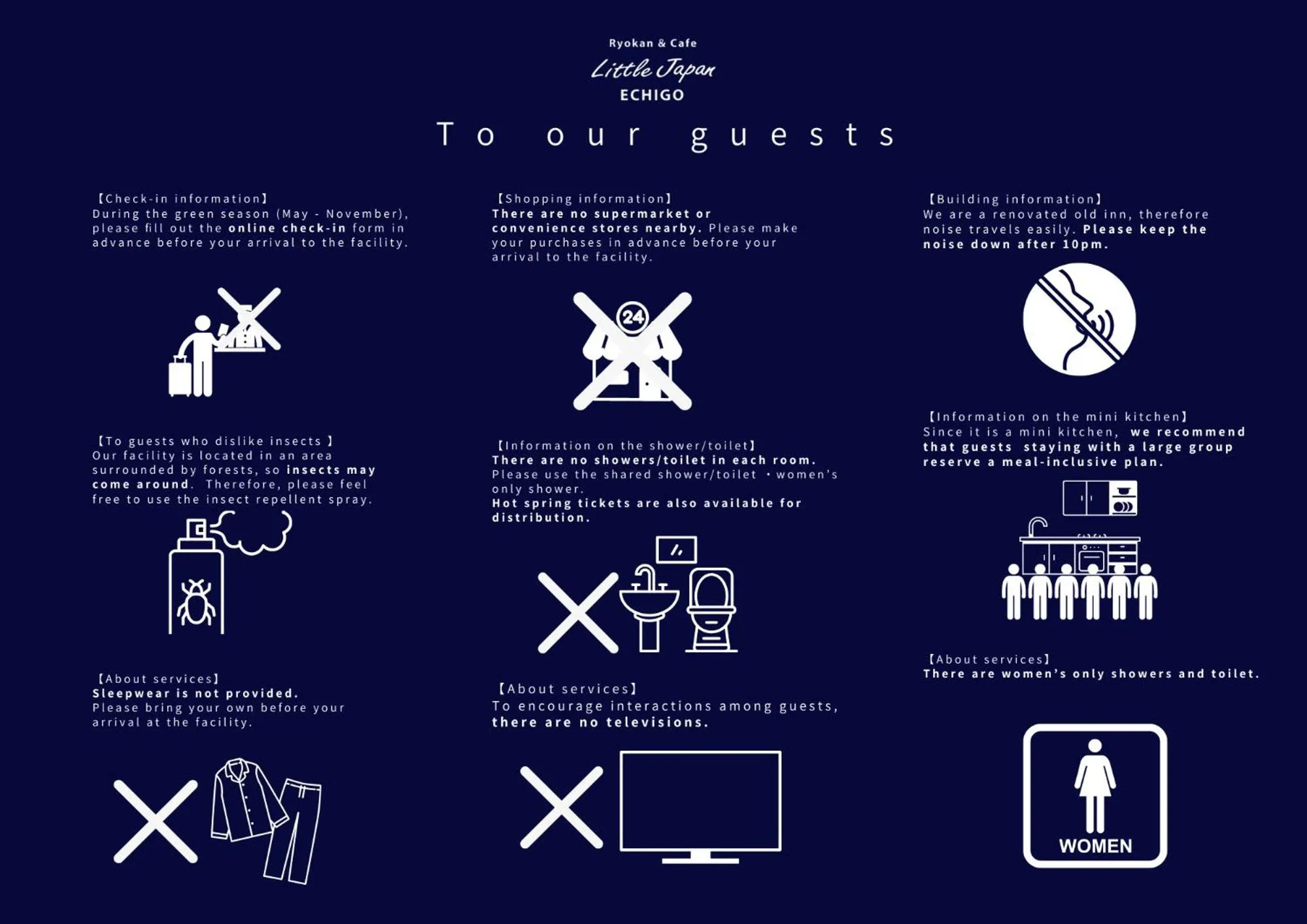 Property logo or sign in Little Japan Echigo