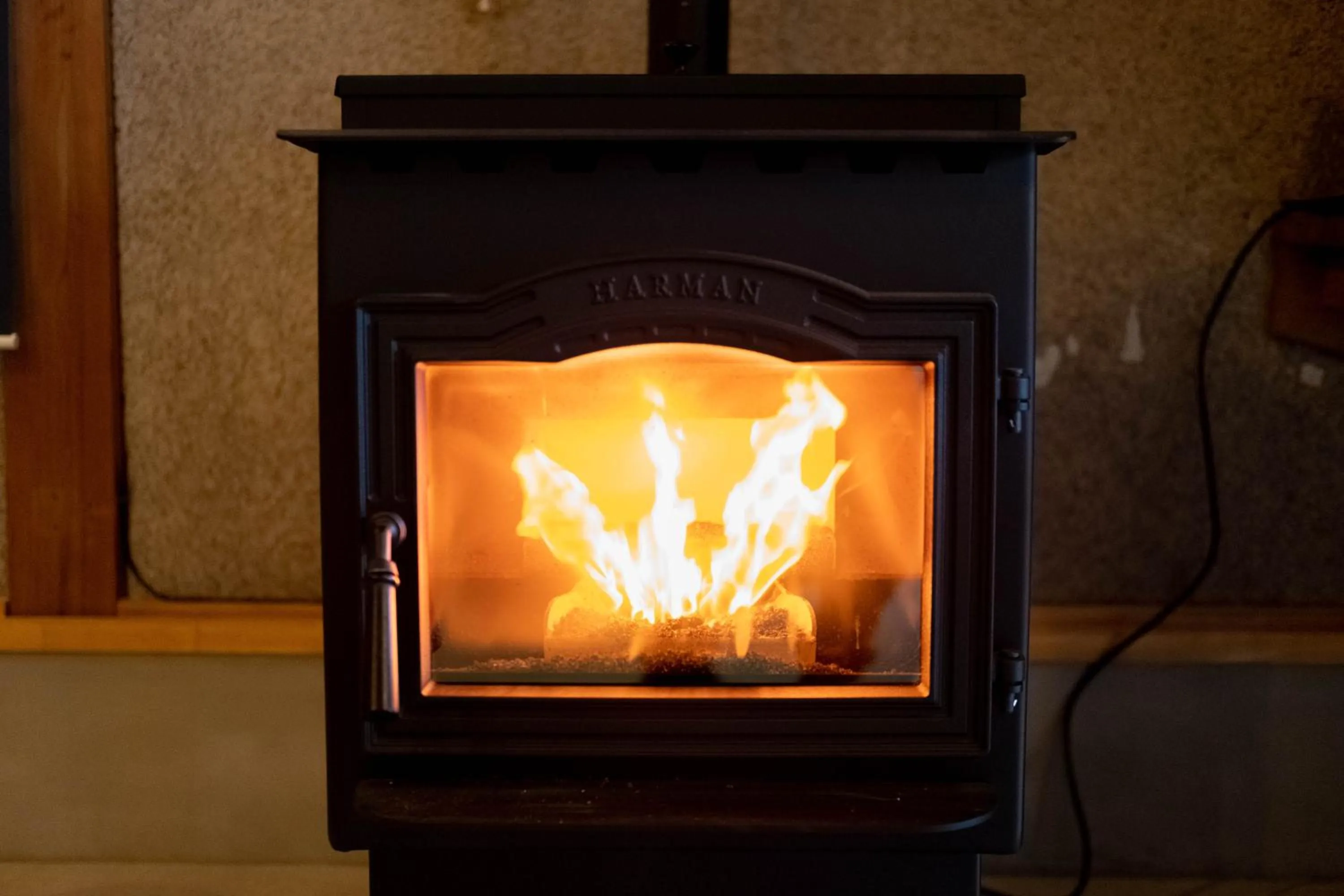 fireplace in Little Japan Echigo