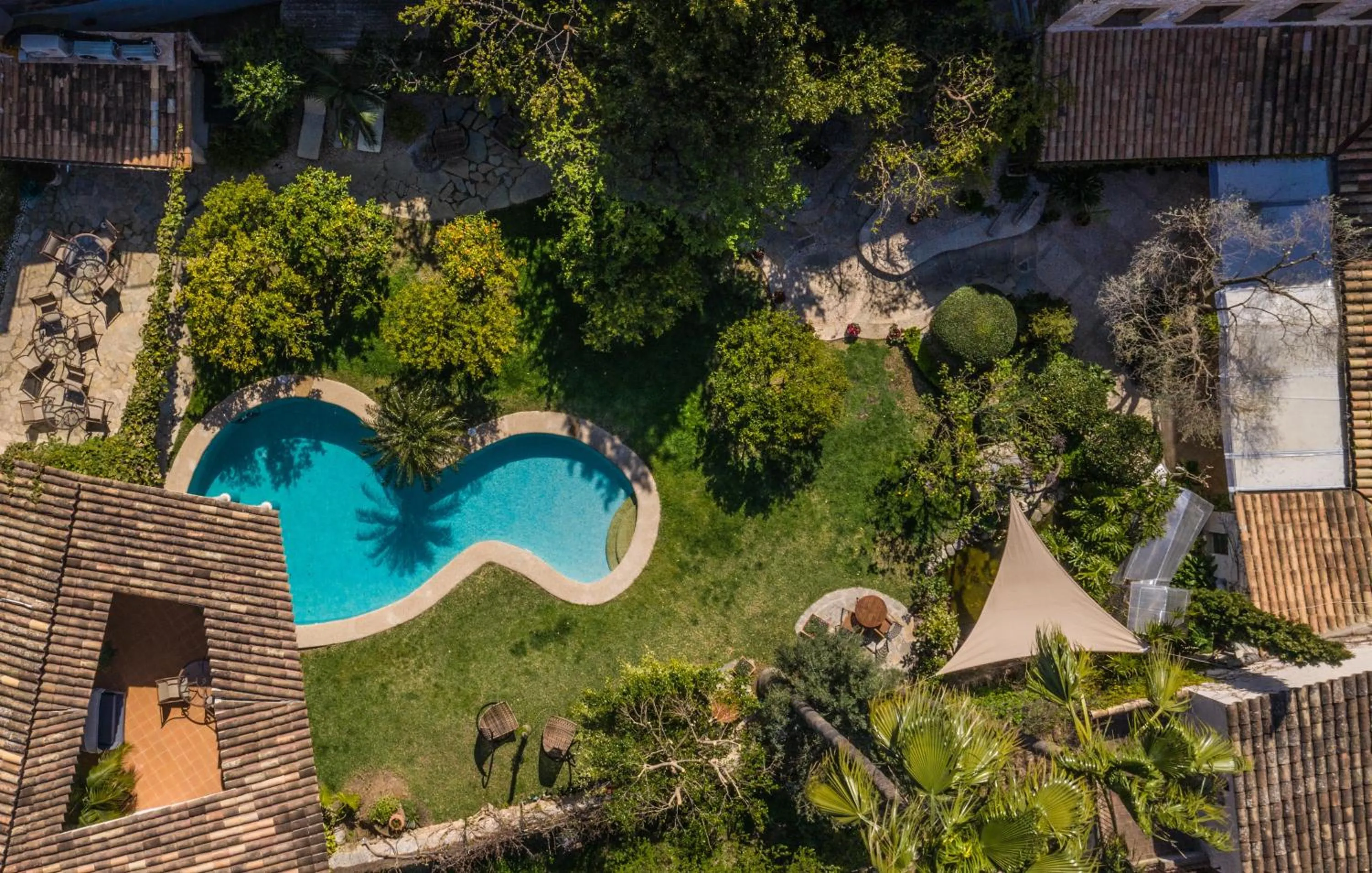 Bird's eye view in Casa Son Sant Jordi