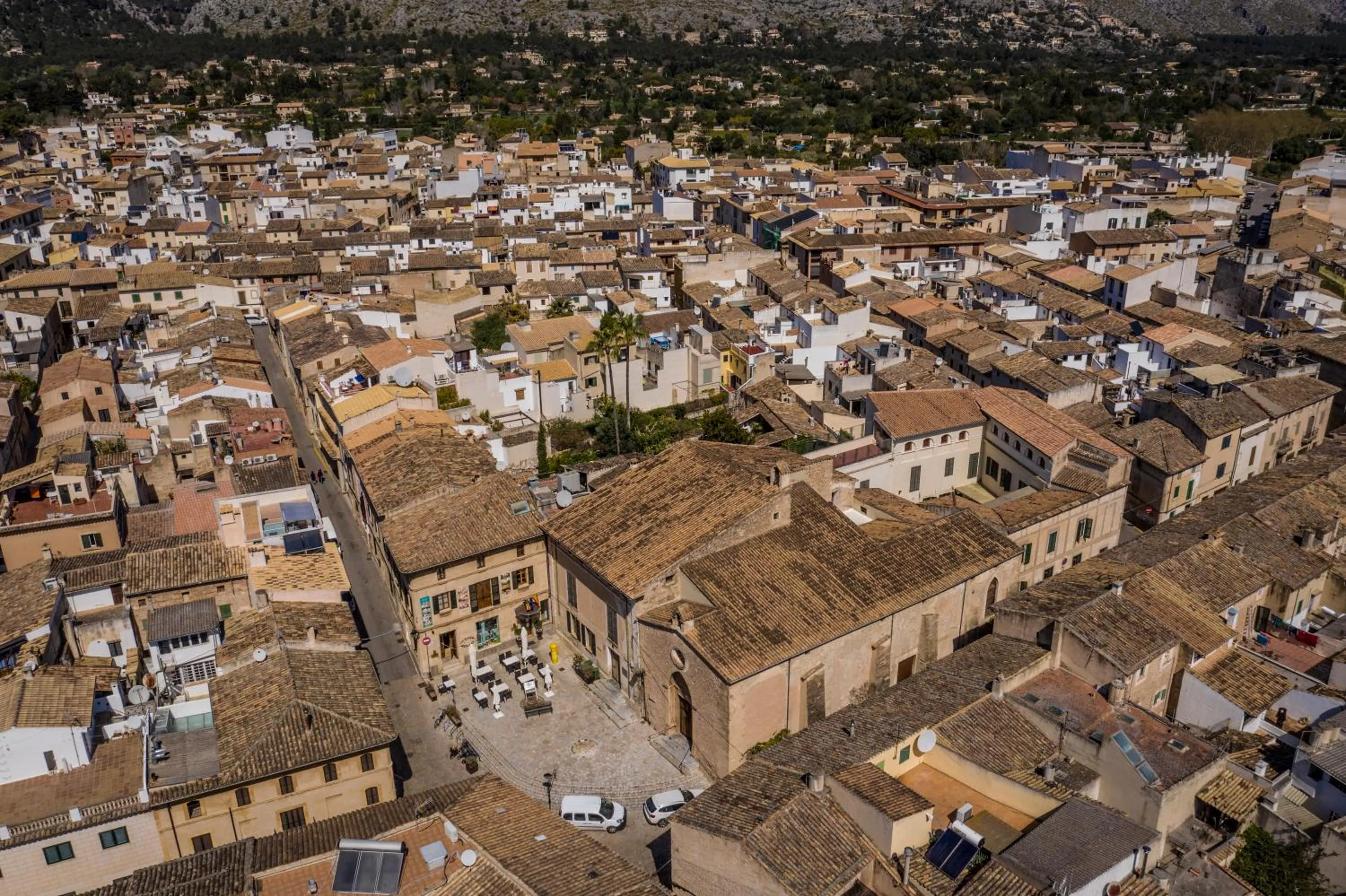 Bird's eye view in Casa Son Sant Jordi