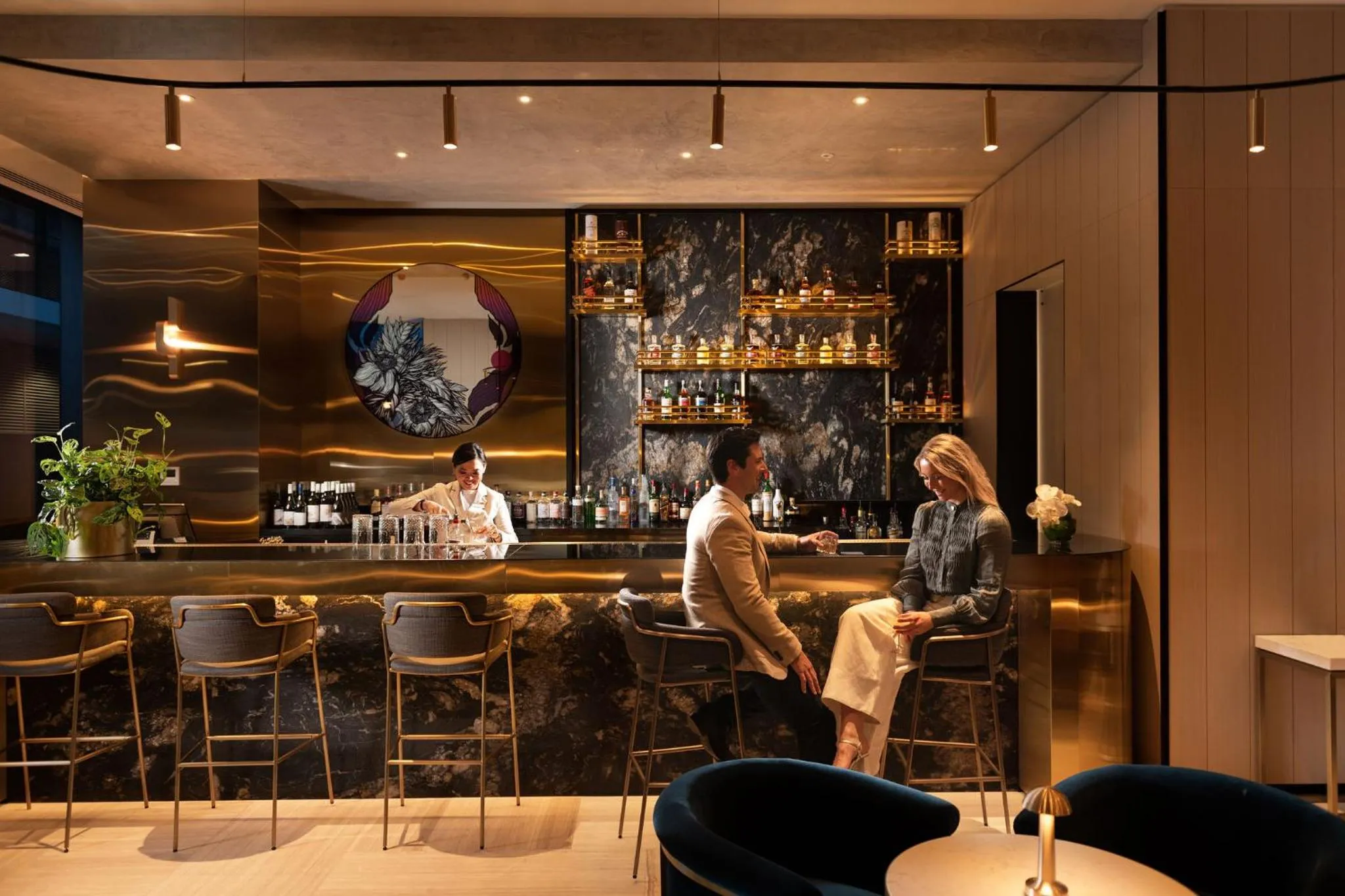 Lounge or bar in Dorsett Melbourne