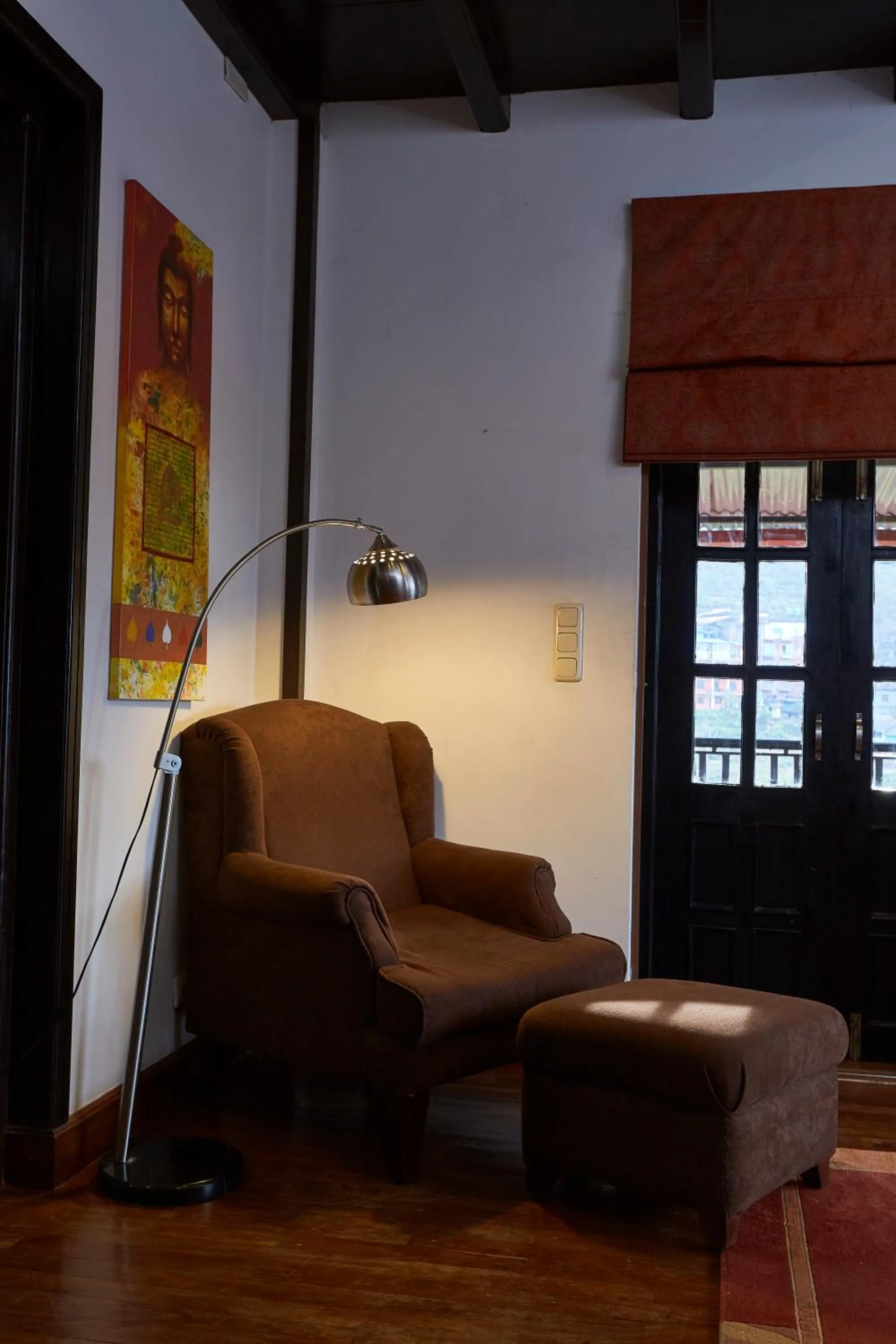 Seating area in Himalayan Hideaway