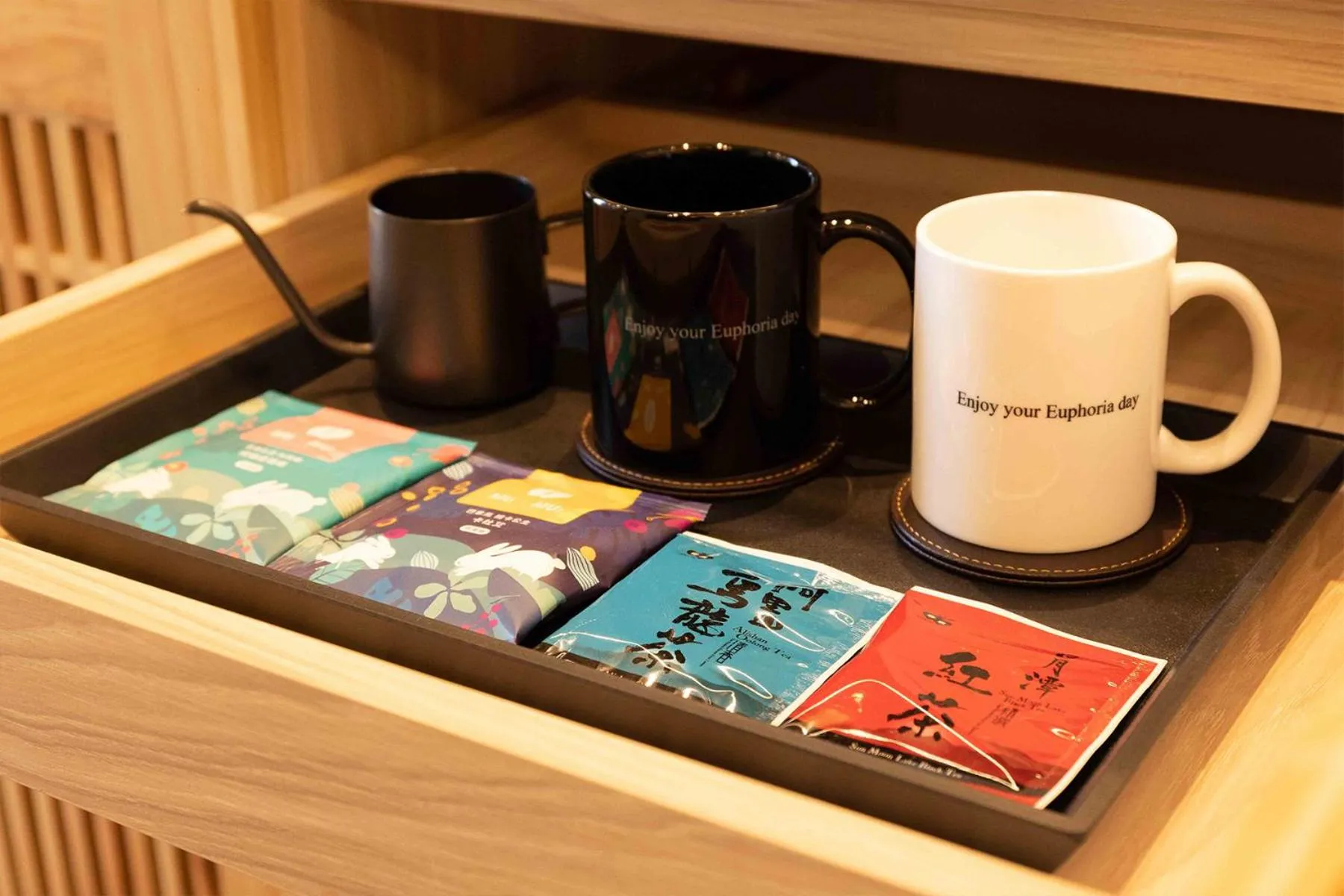 Coffee/tea facilities in Euphoria Hotel Lukang