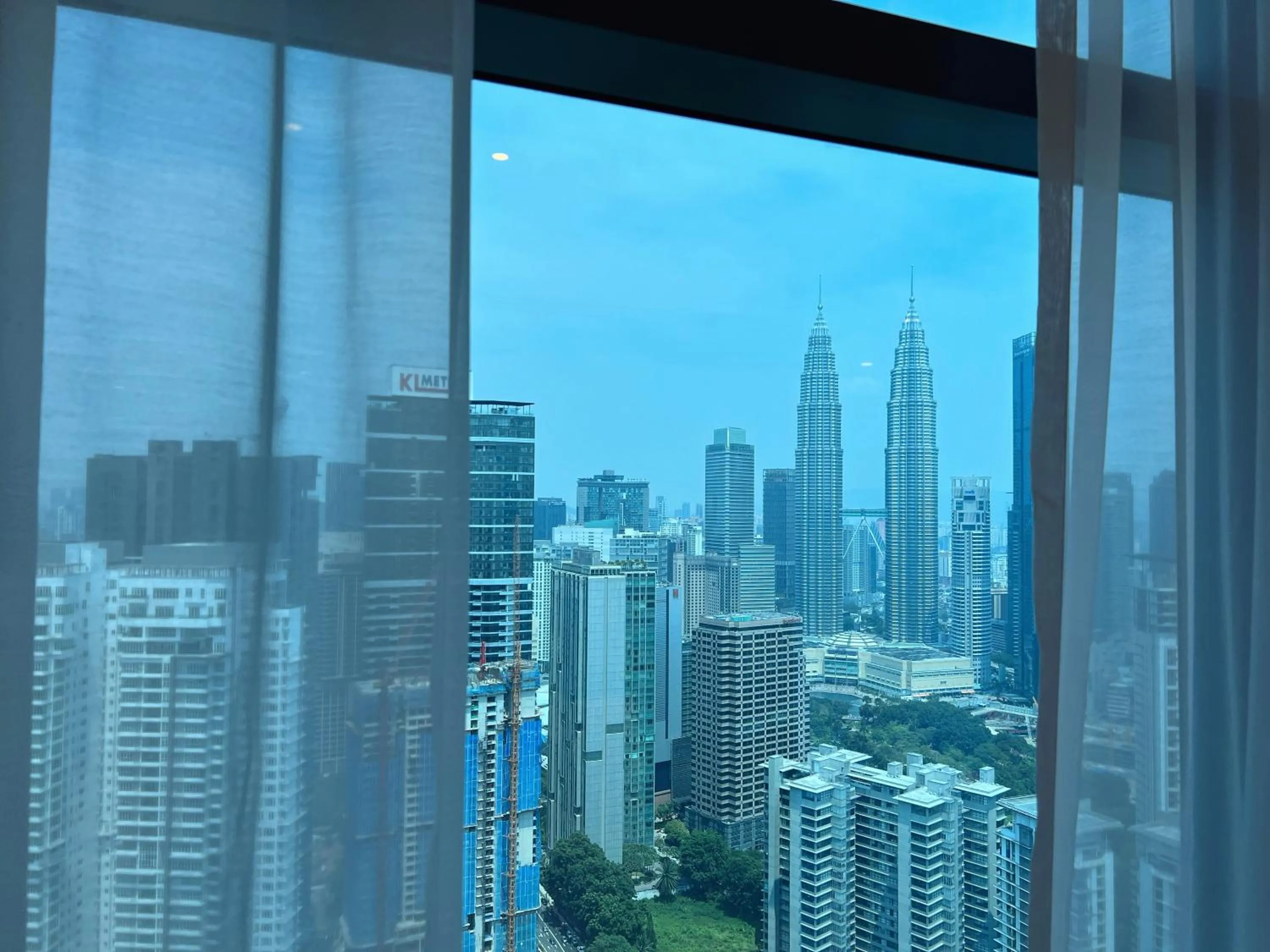 City view in Eaton Residences KLCC by WSD