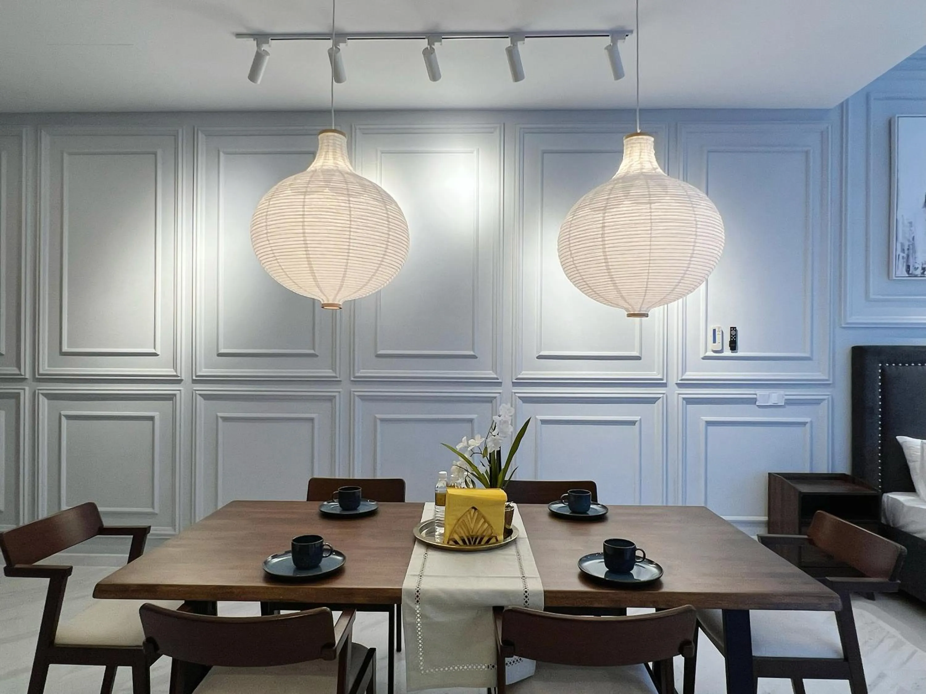 Dining area in Eaton Residences KLCC by WSD