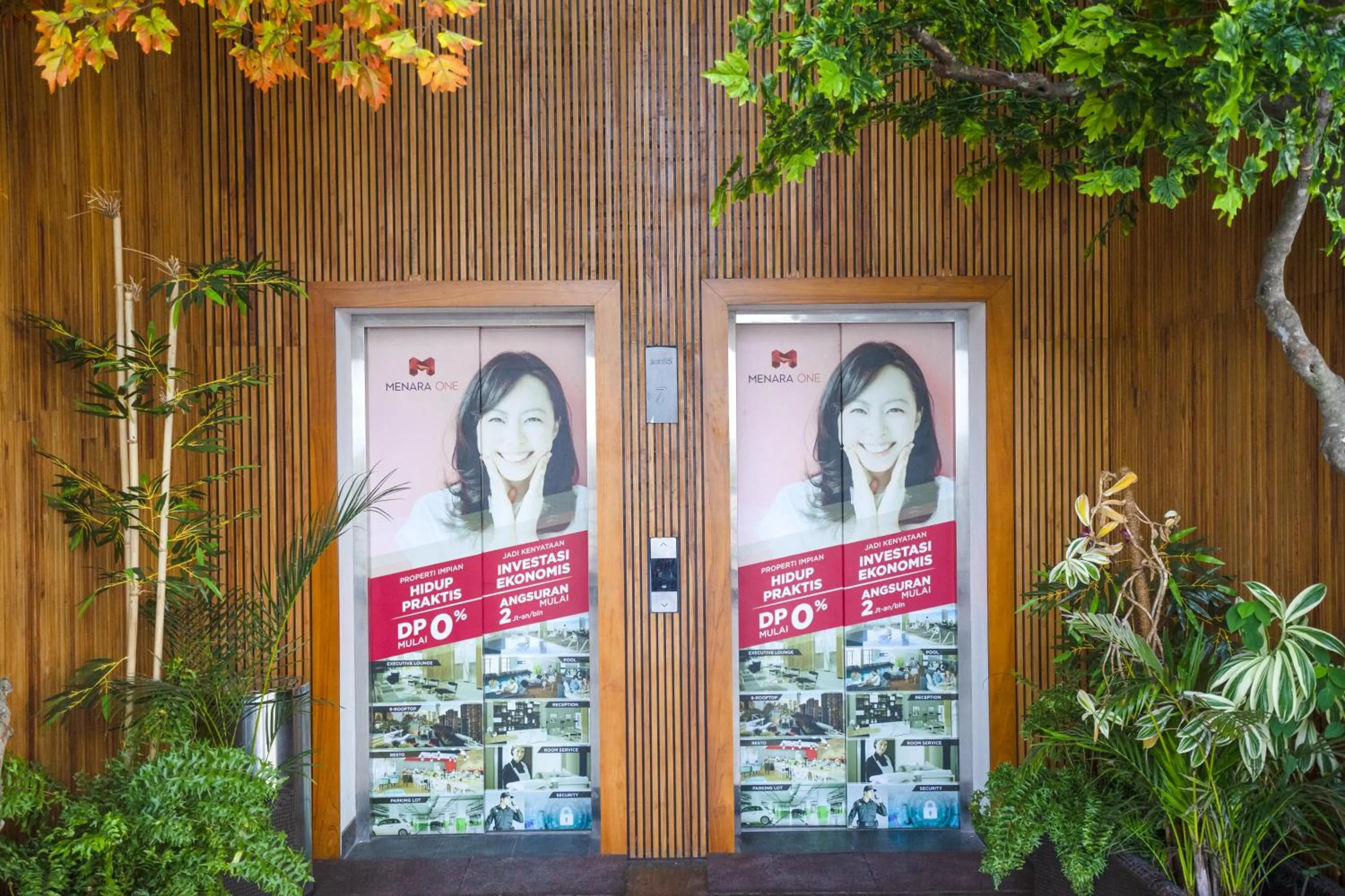 Property building in Menara One Hotel by Menara Santosa