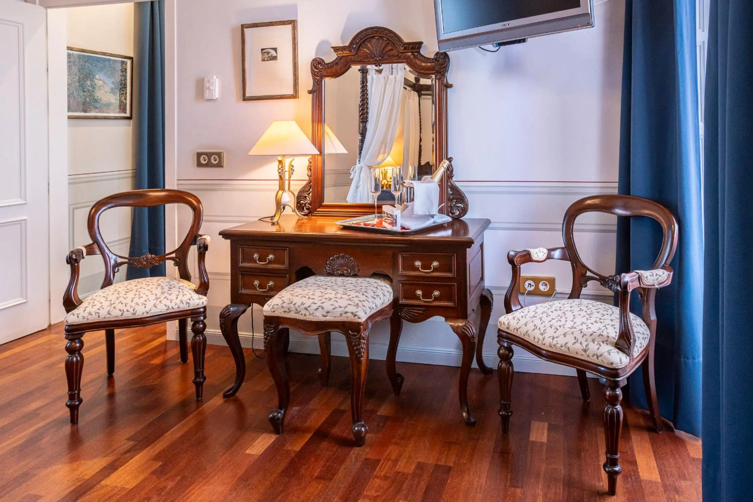 Bedroom in Hotel Mirador de Llerena