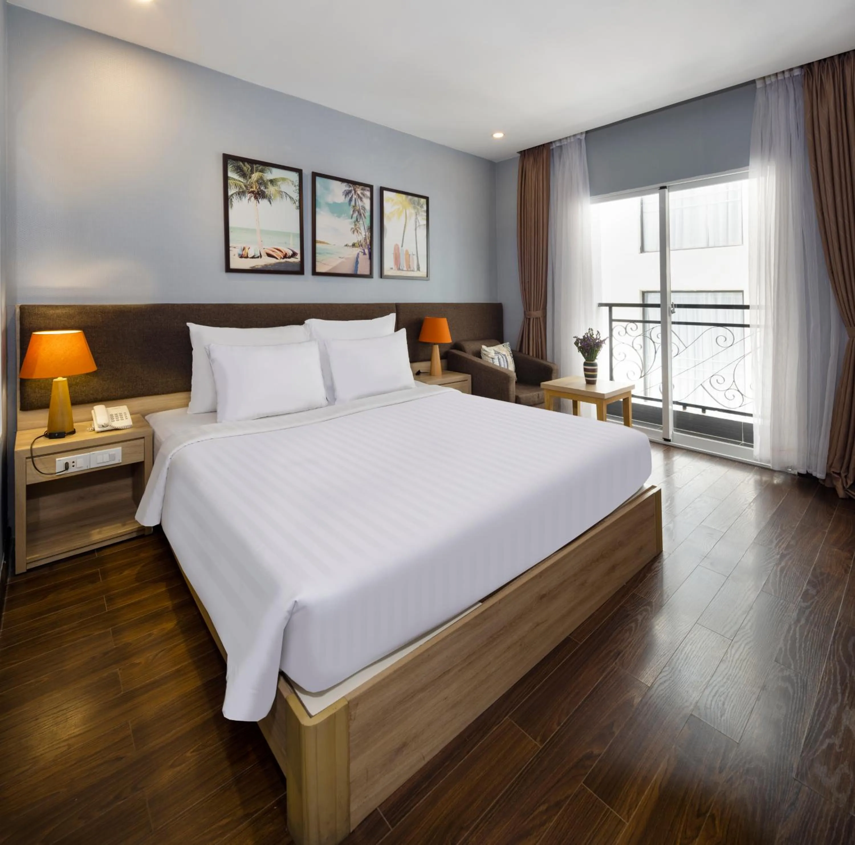 Bed in DB Hotel Nha Trang