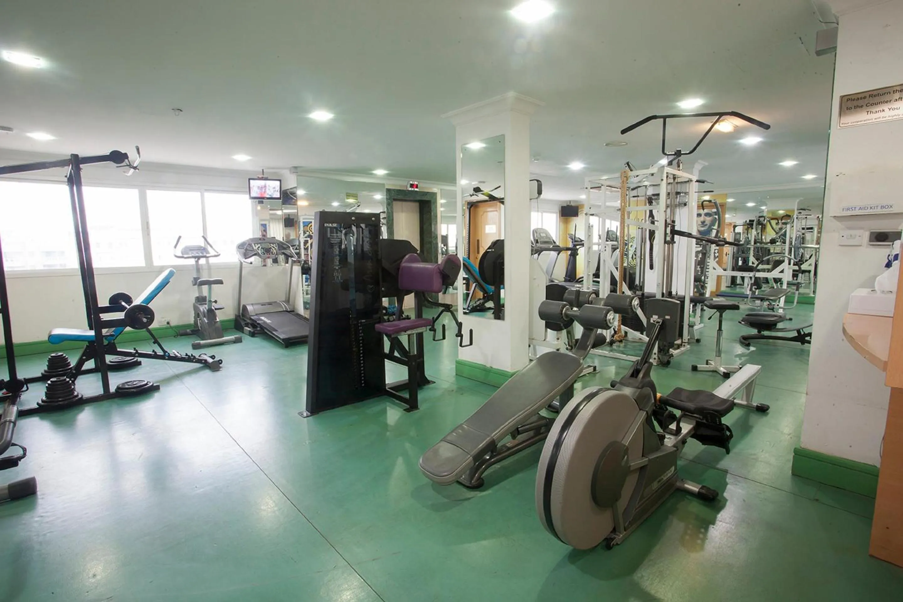 Fitness centre/facilities in HAFFA HOUSE HOTEL