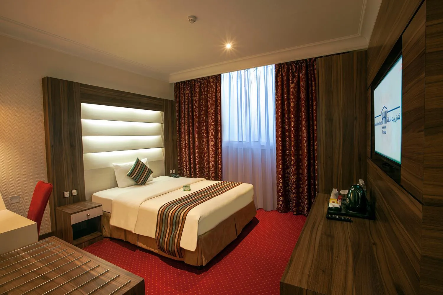 Bed in HAFFA HOUSE HOTEL