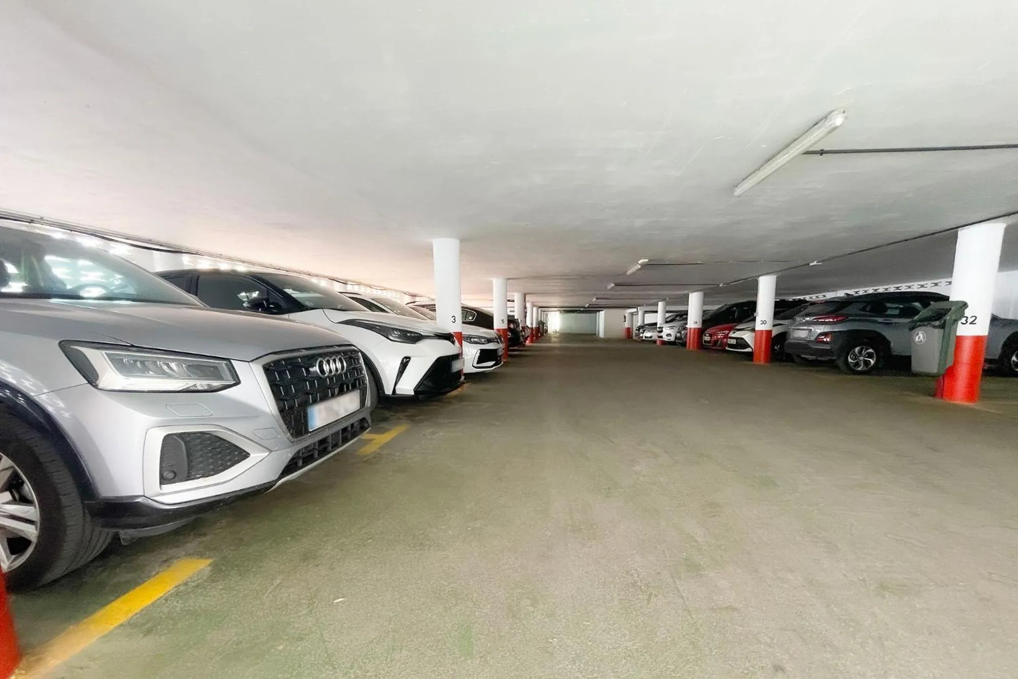 Parking in Aparthotel Acuasol