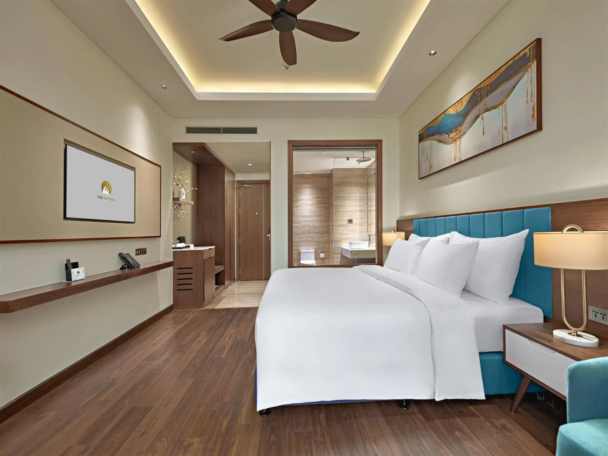 Bedroom, Bed in The Watson Premium HaLong Hotel