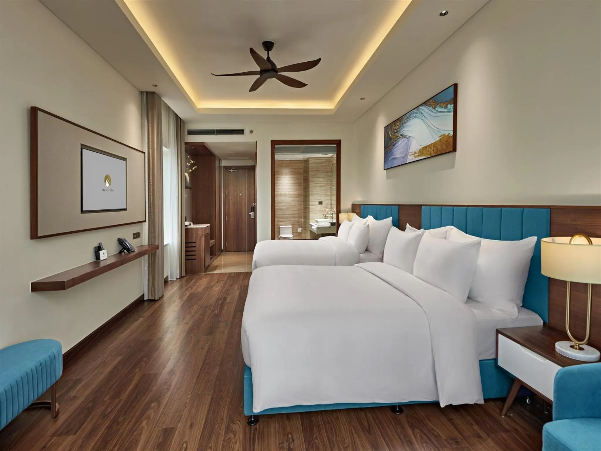 Bedroom, Bed in The Watson Premium HaLong Hotel