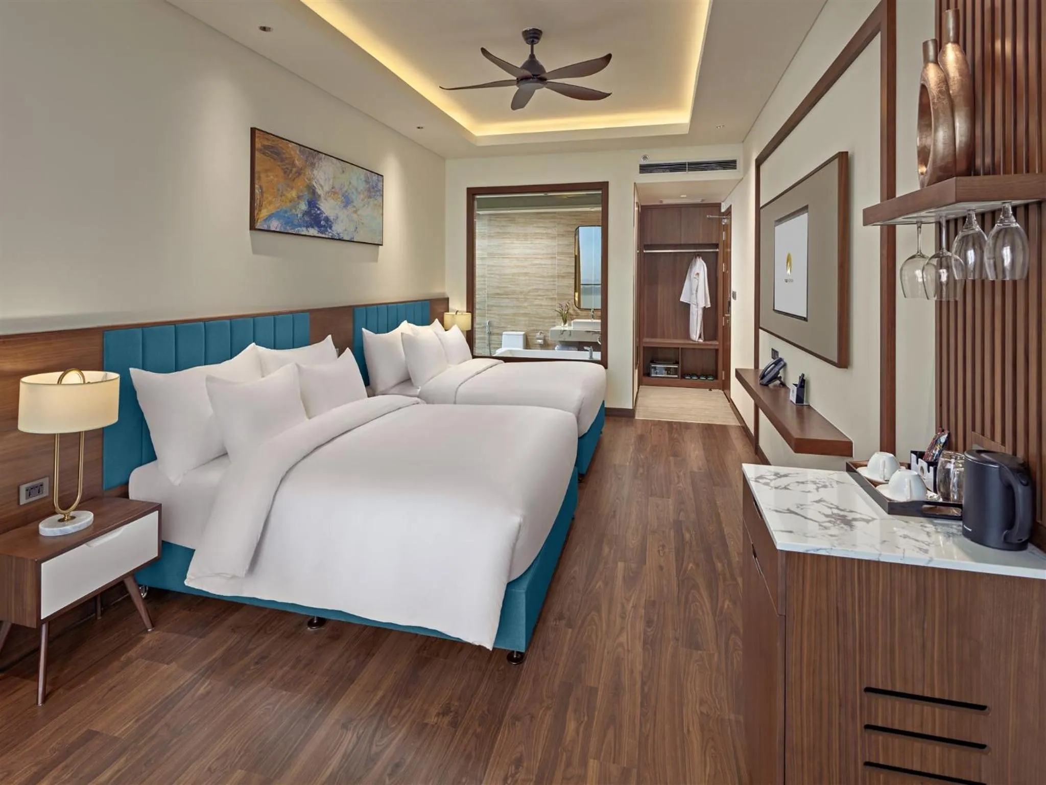 Bedroom, Bed in The Watson Premium HaLong Hotel