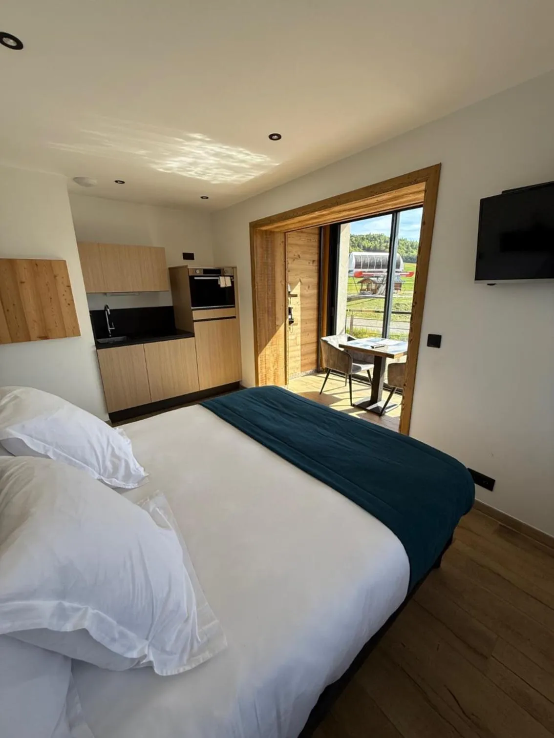 Bed in Appart Hôtel Le JAS