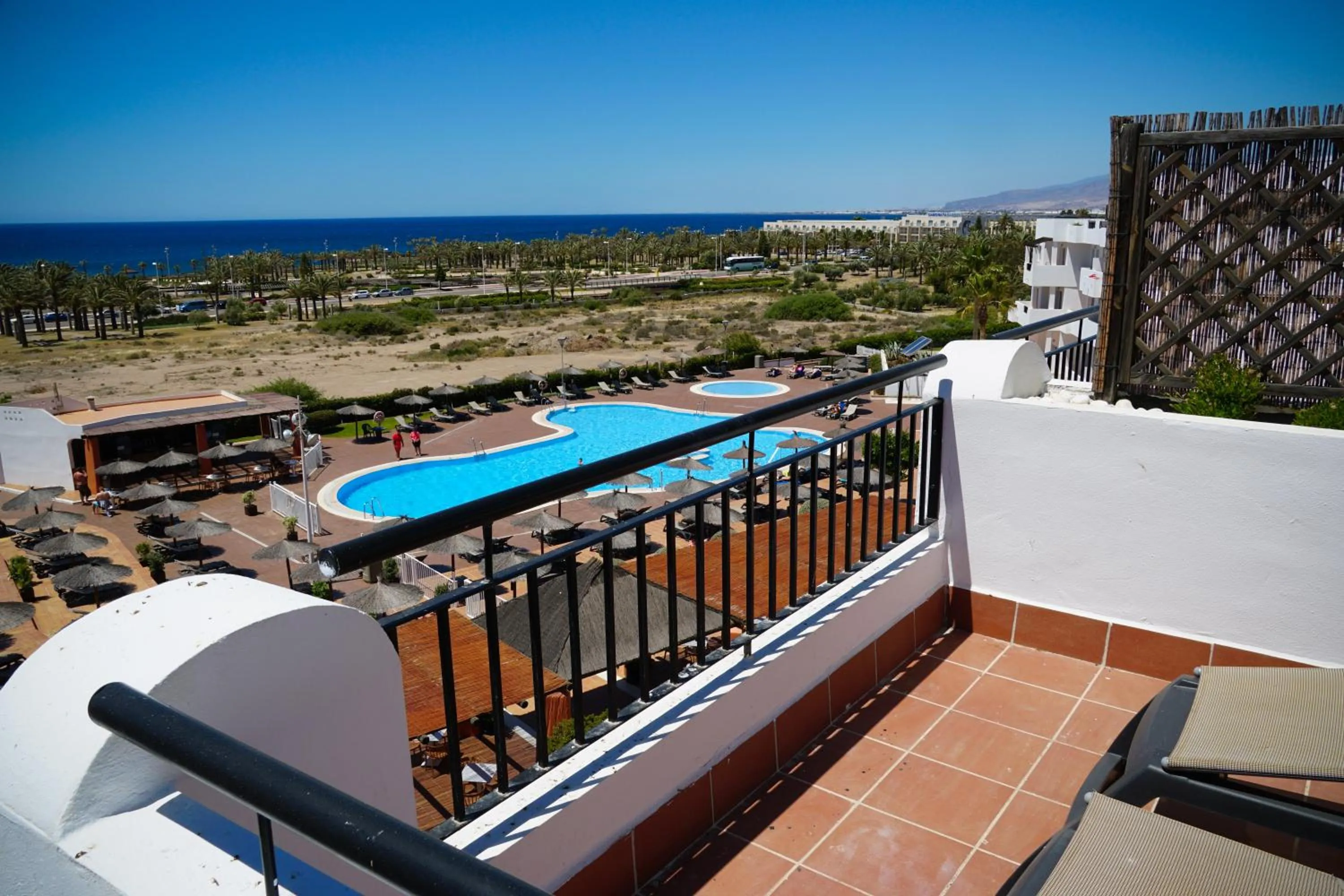Pool view in Ohtels Cabogata