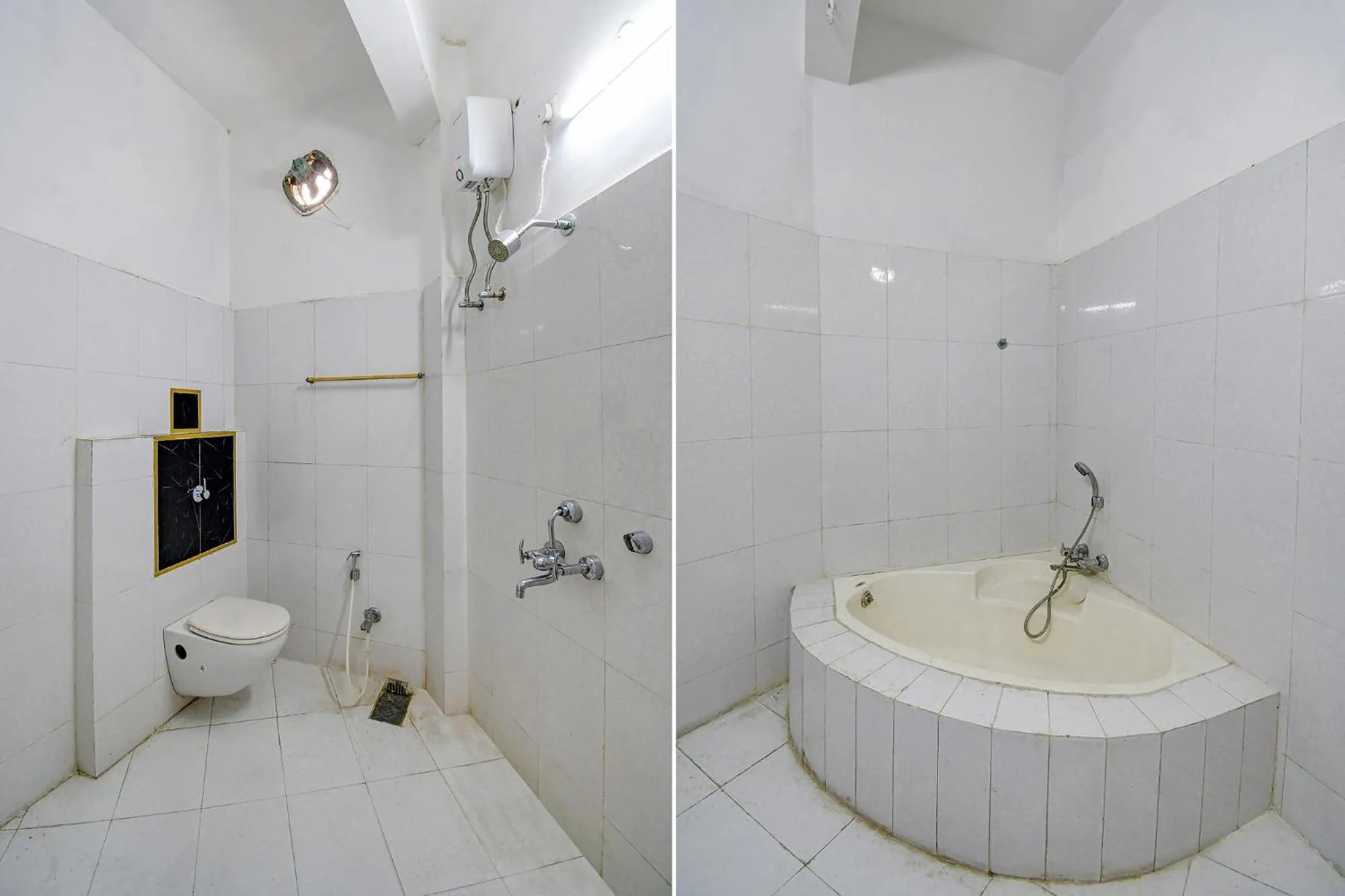 Bathroom in FabHotel Prime Rockstar Suites - Nr Park Circus 7 Point