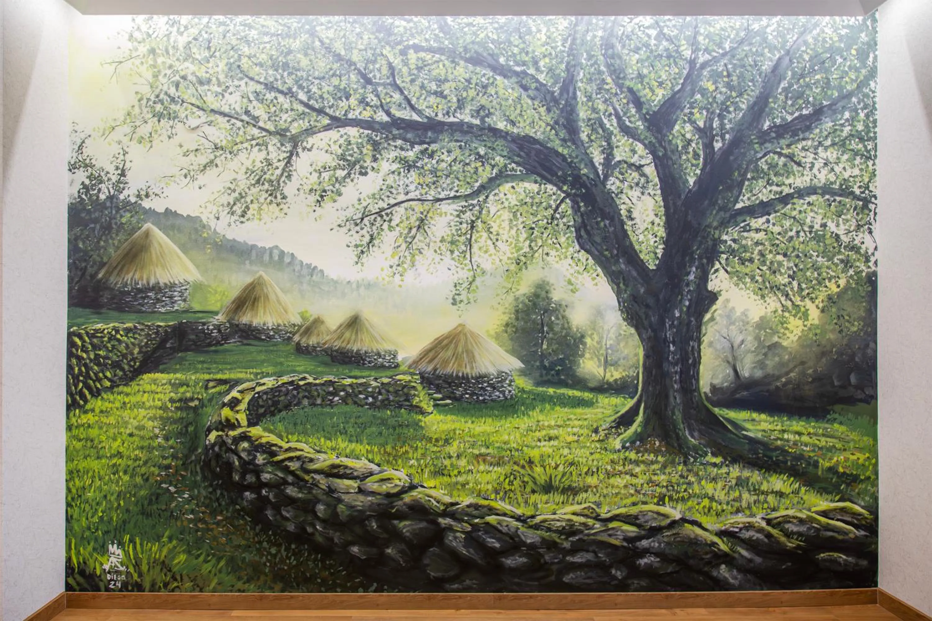 Decorative detail in Hotel Auditorio Santiago & Spa