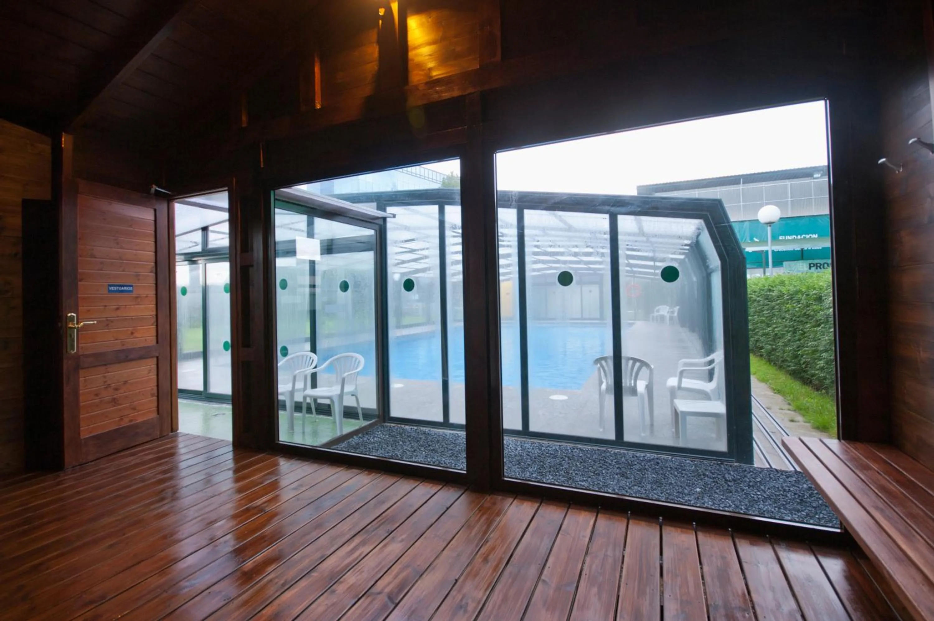 Swimming pool in Hotel Auditorio Santiago & Spa