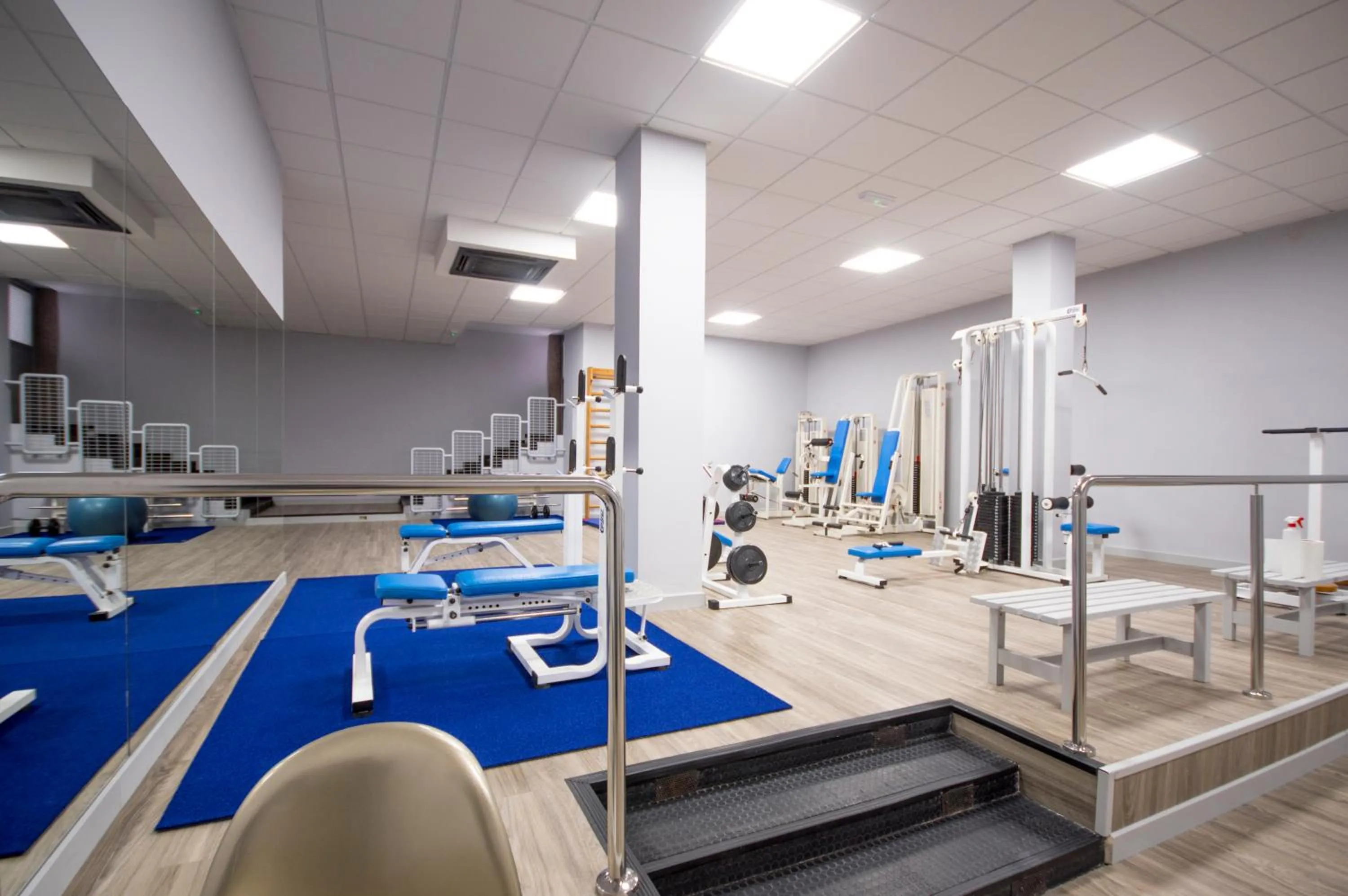 Fitness centre/facilities in Hotel Auditorio Santiago & Spa