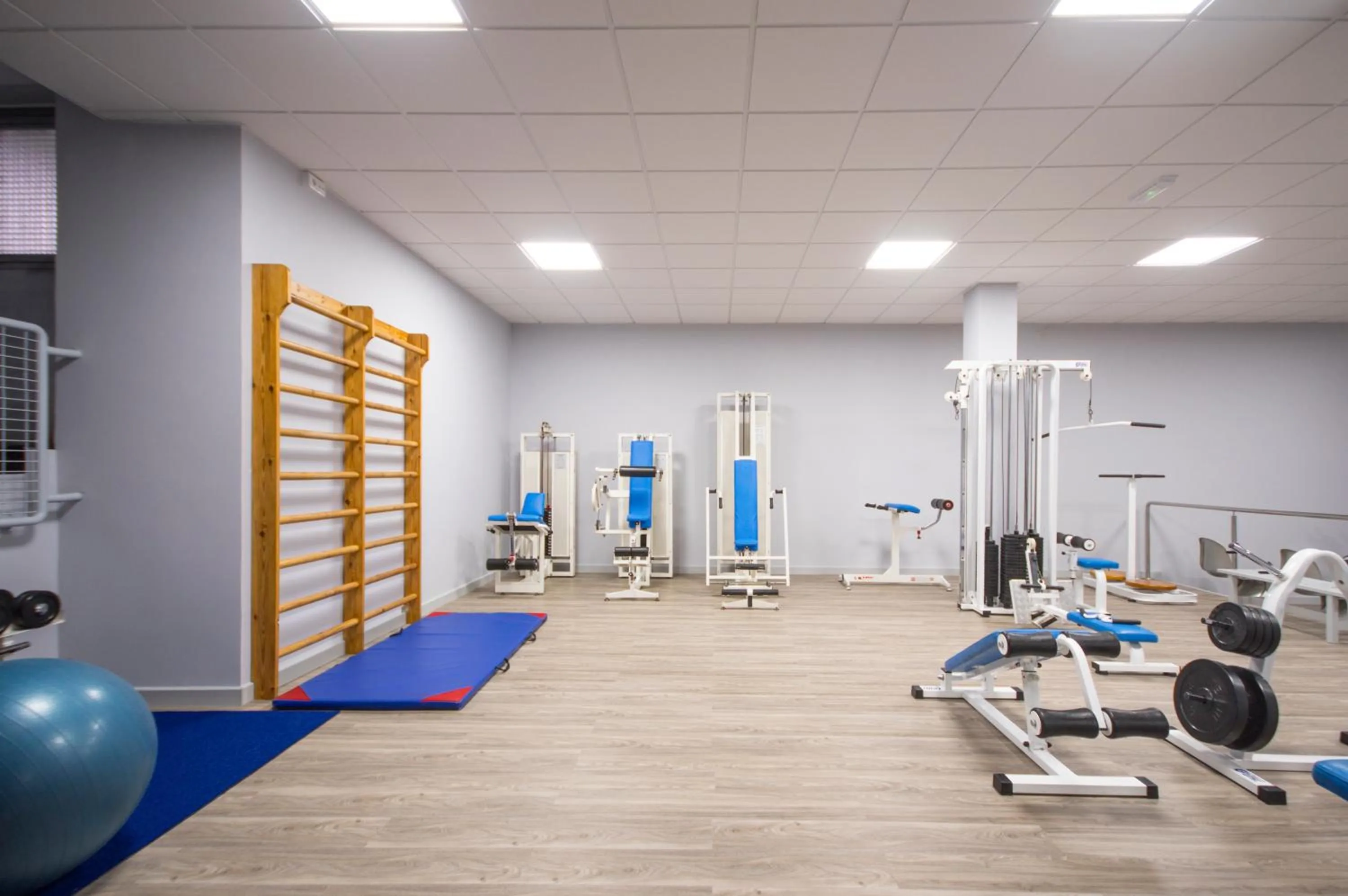 Fitness centre/facilities in Hotel Auditorio Santiago & Spa