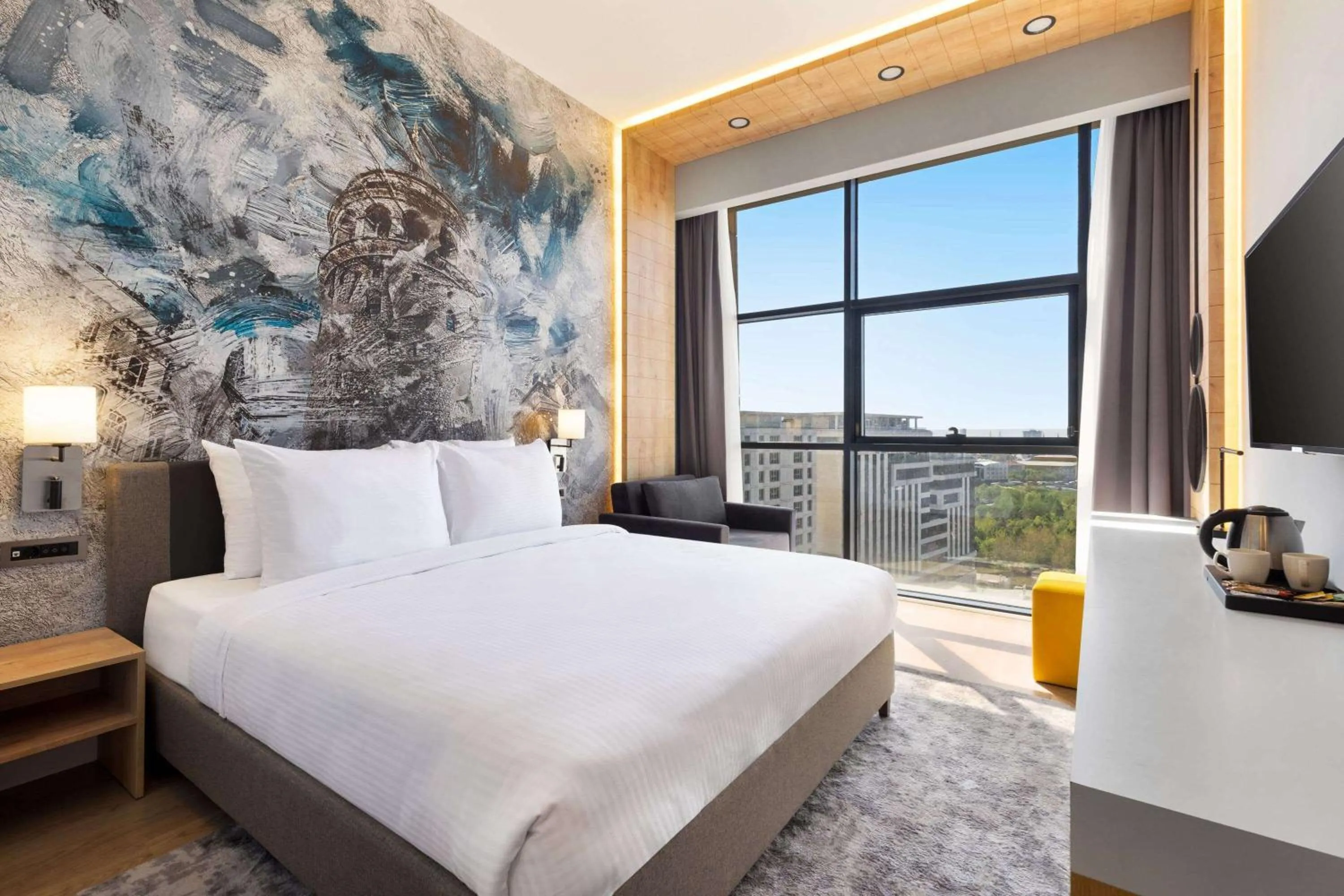 Photo of the whole room, Bed in Days Inn & Suites by Wyndham Istanbul Esenyurt