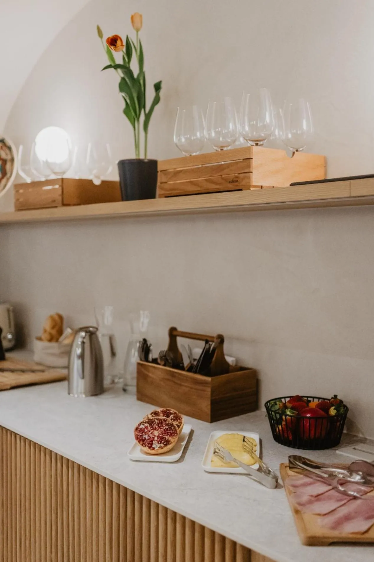 Breakfast in Hotel Petit Luxe