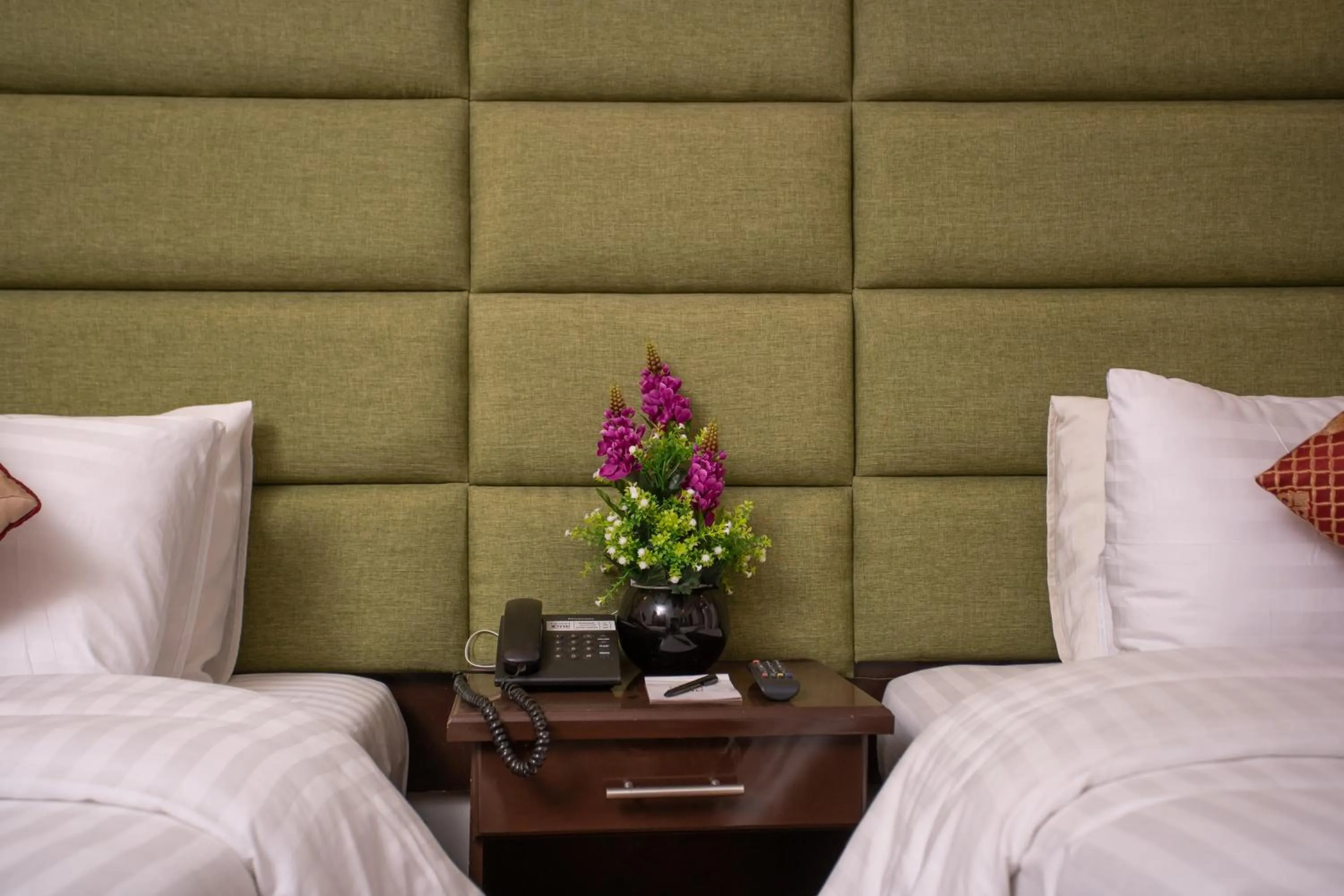 Bed in Hotel One Swat