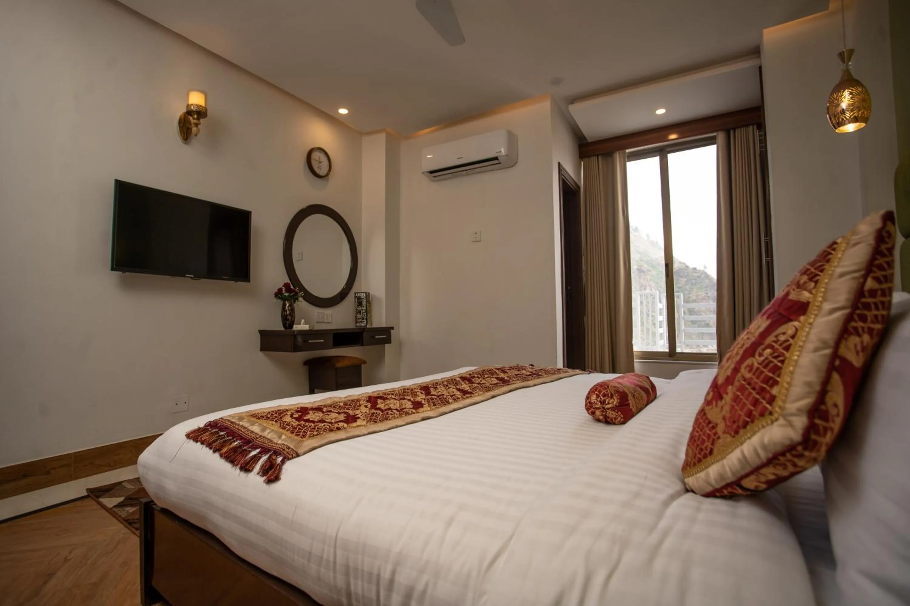 Bed in Hotel One Swat