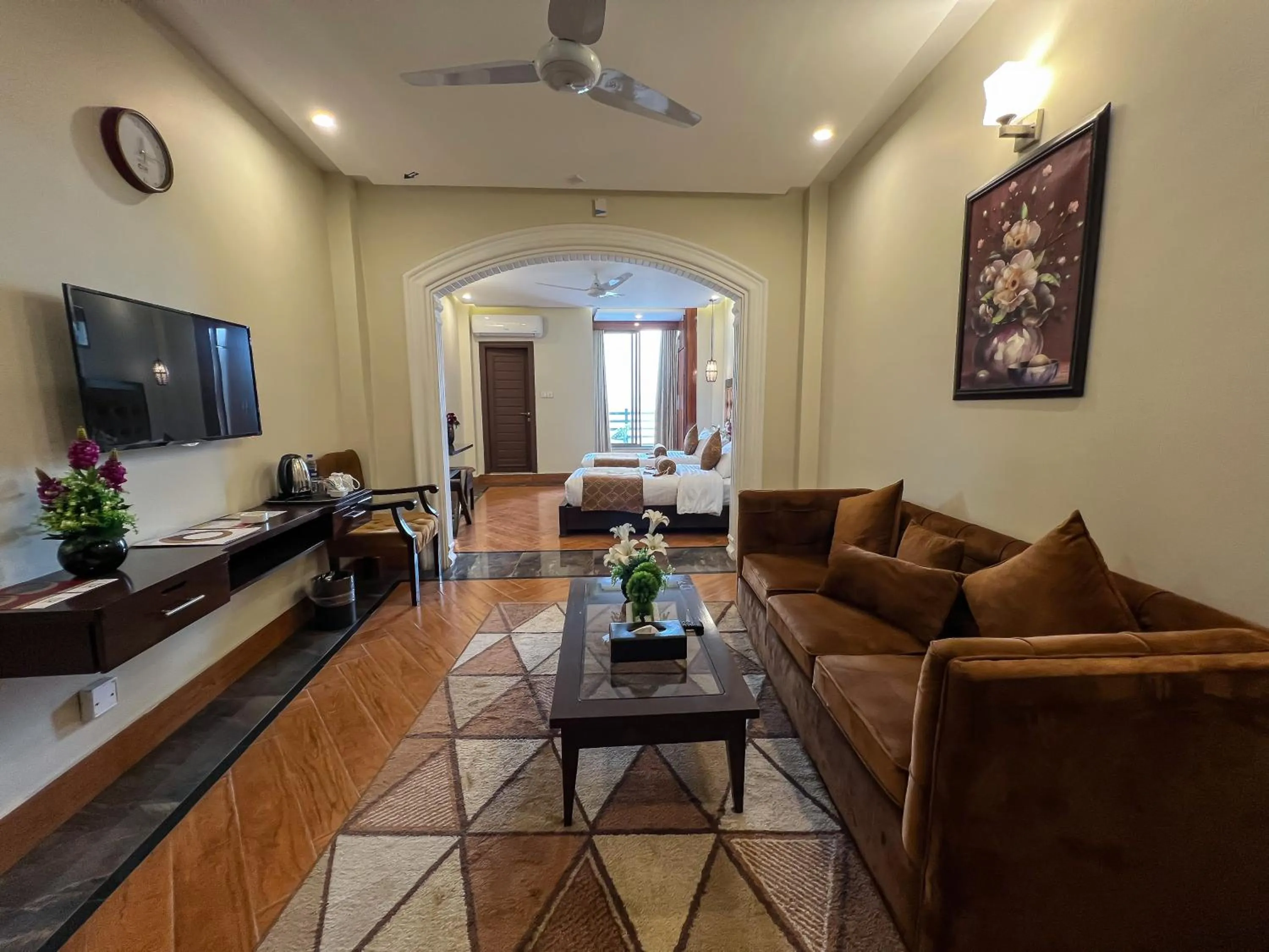 Photo of the whole room in Hotel One Swat