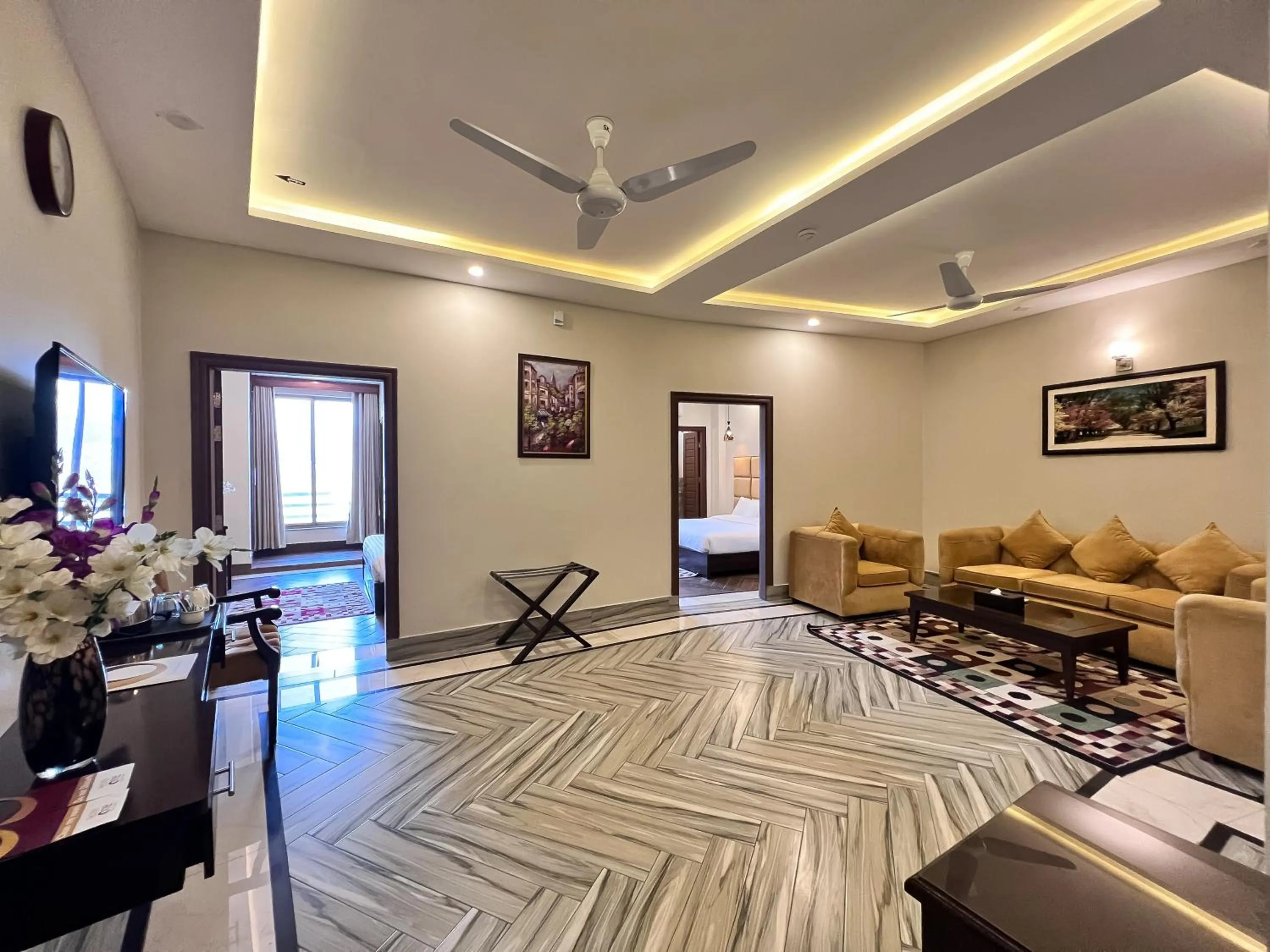 Photo of the whole room in Hotel One Swat