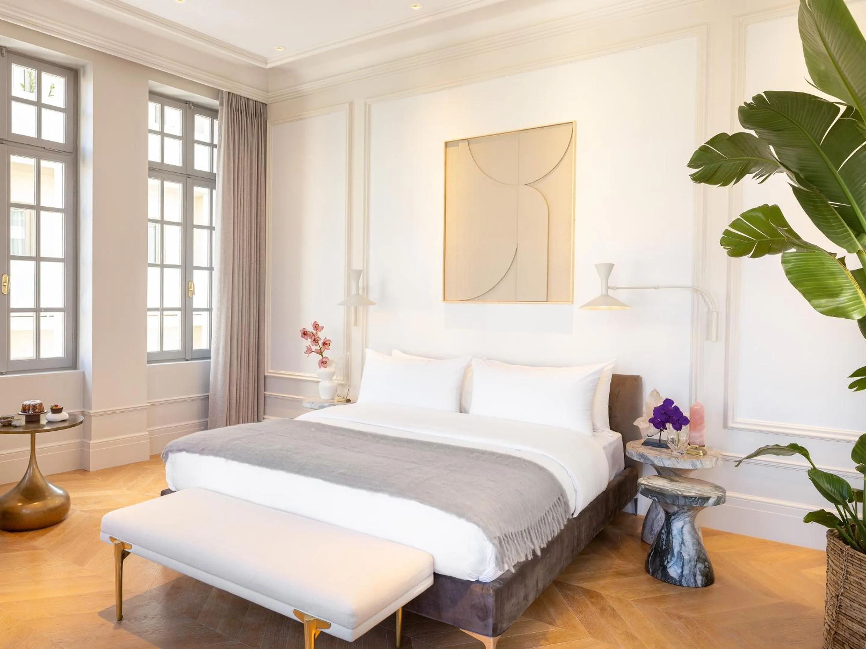 Bed in The Dolli at Acropolis, A Hotel to Live