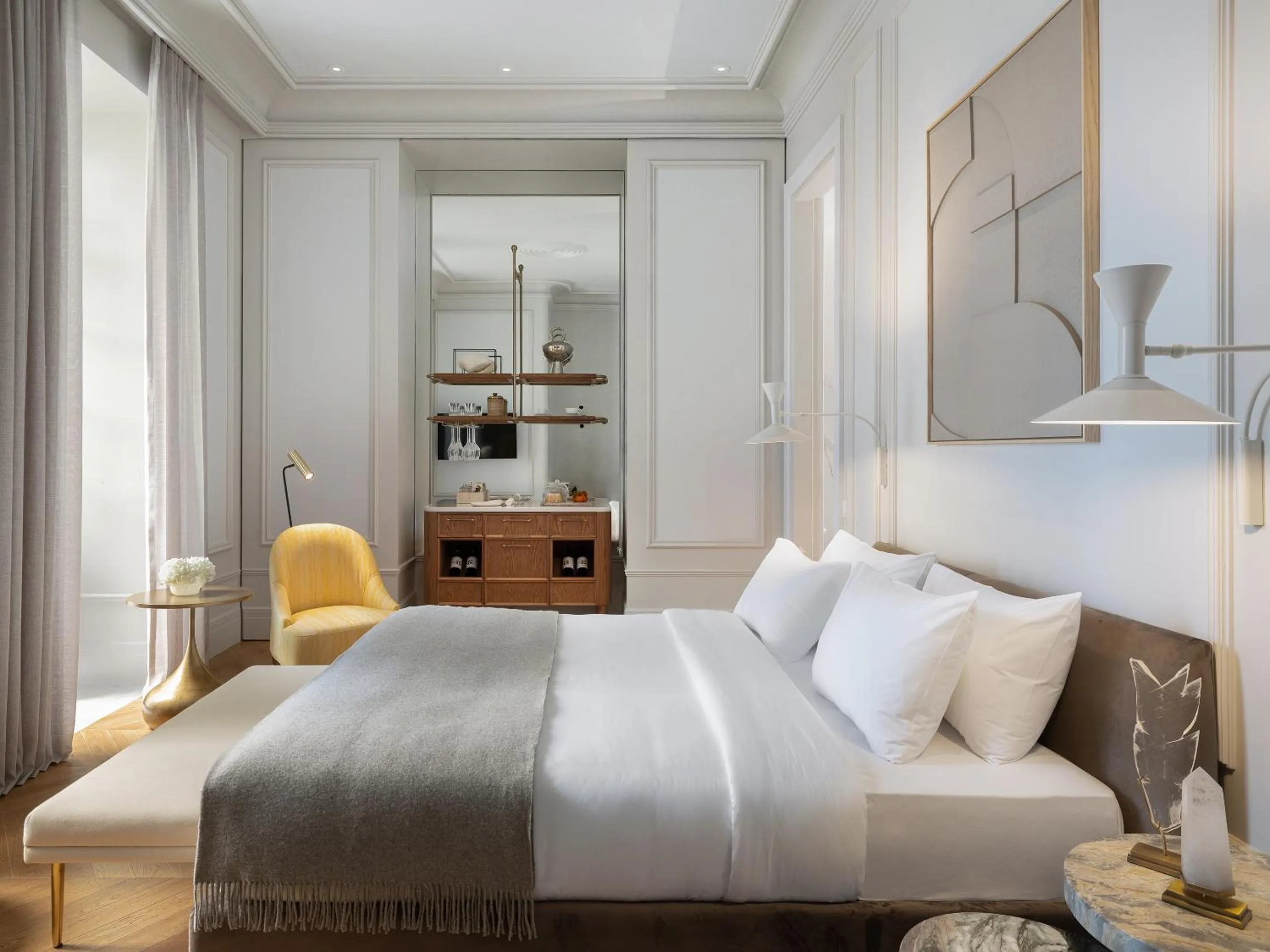 Bed in The Dolli at Acropolis, A Hotel to Live