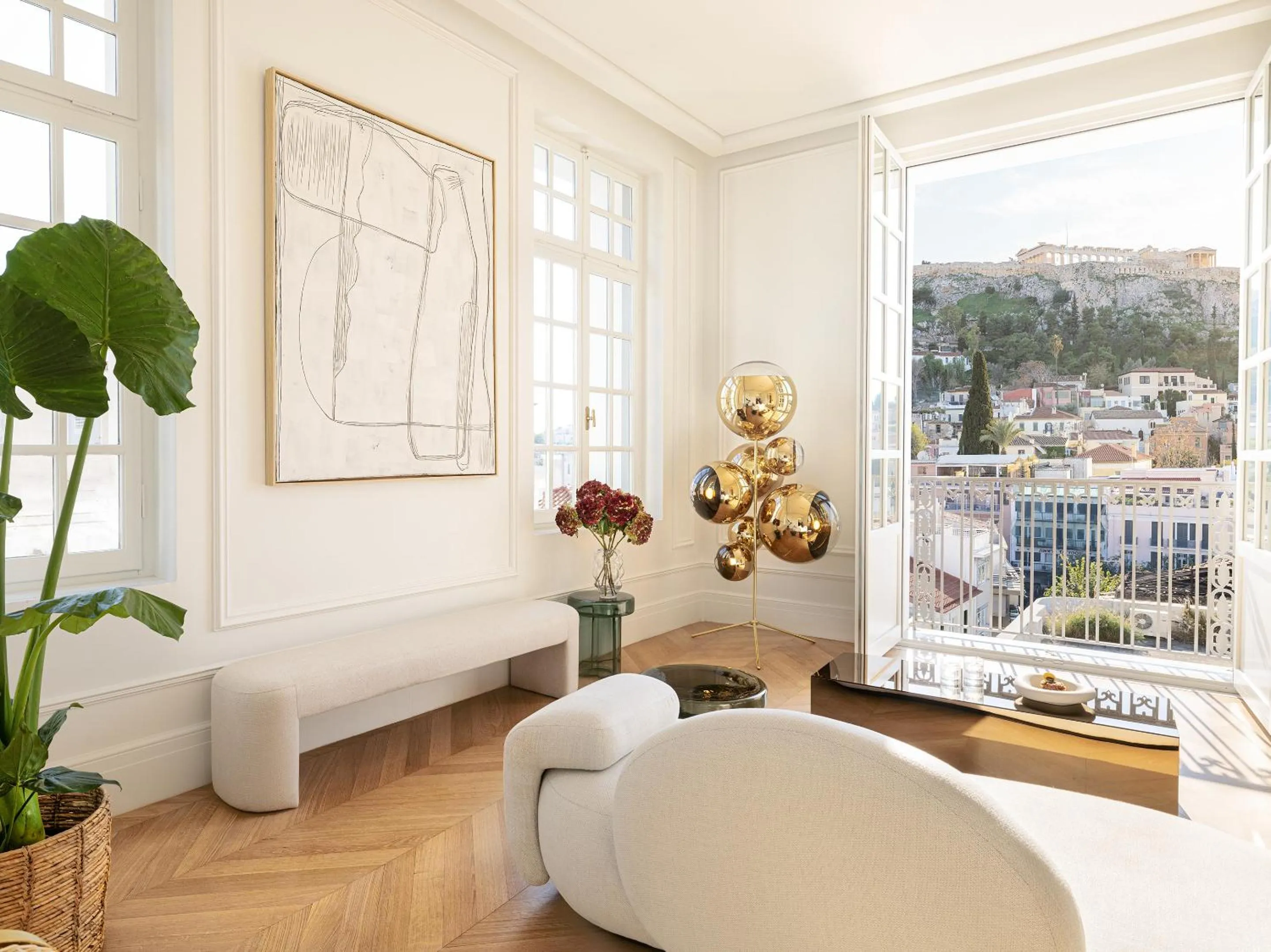 Living room in The Dolli at Acropolis, A Hotel to Live