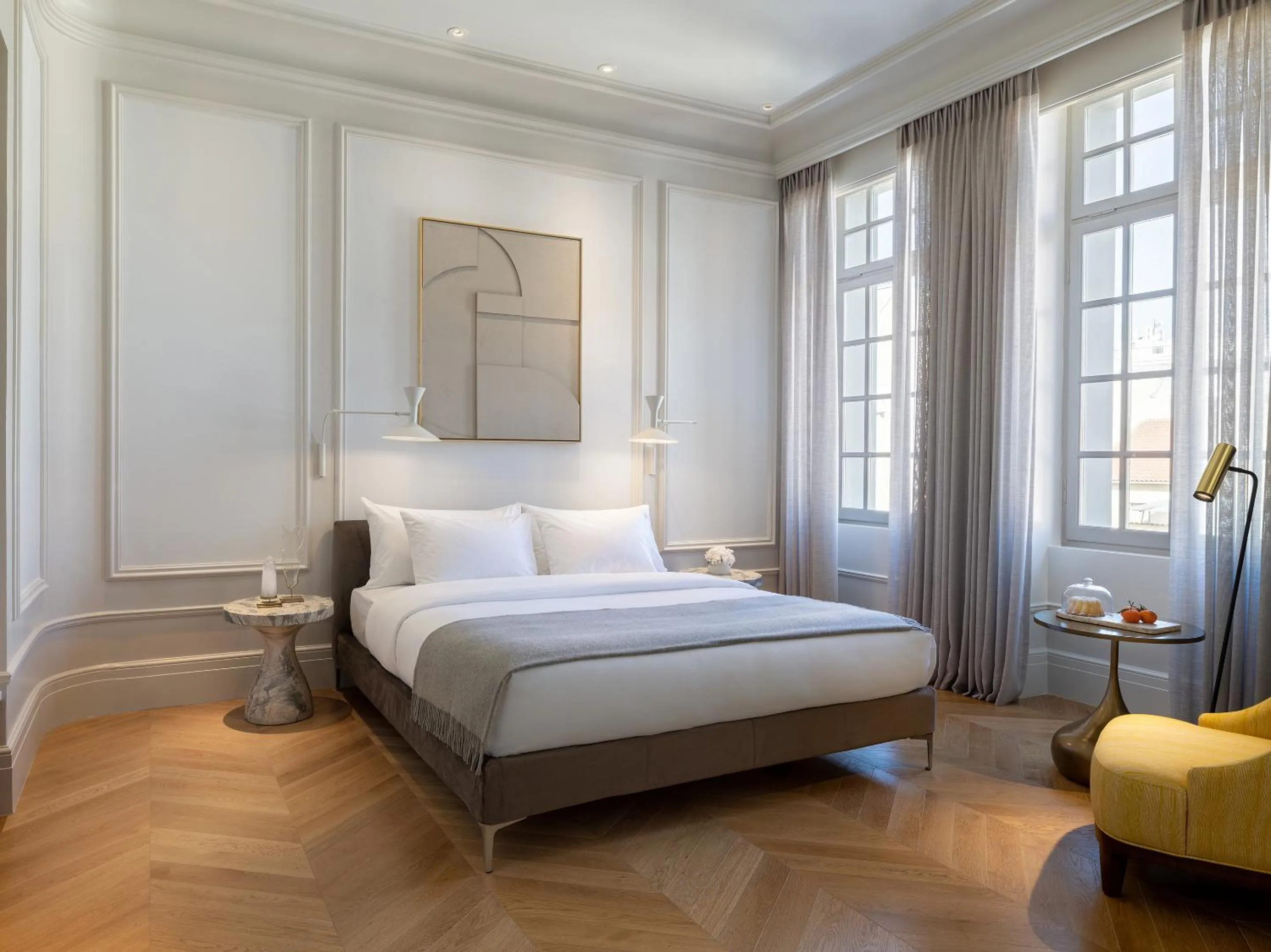 Bed in The Dolli at Acropolis, A Hotel to Live
