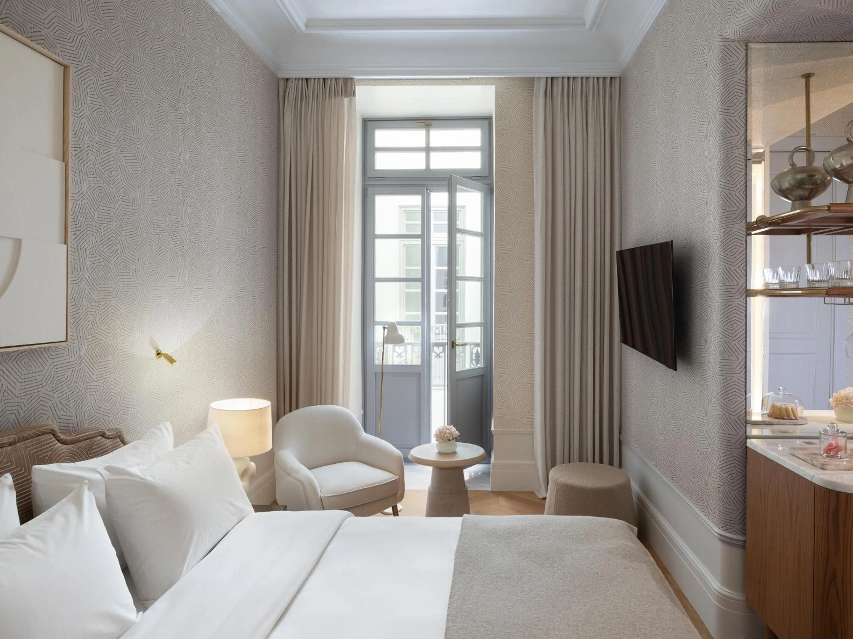 Bedroom, Bed in The Dolli at Acropolis, A Hotel to Live