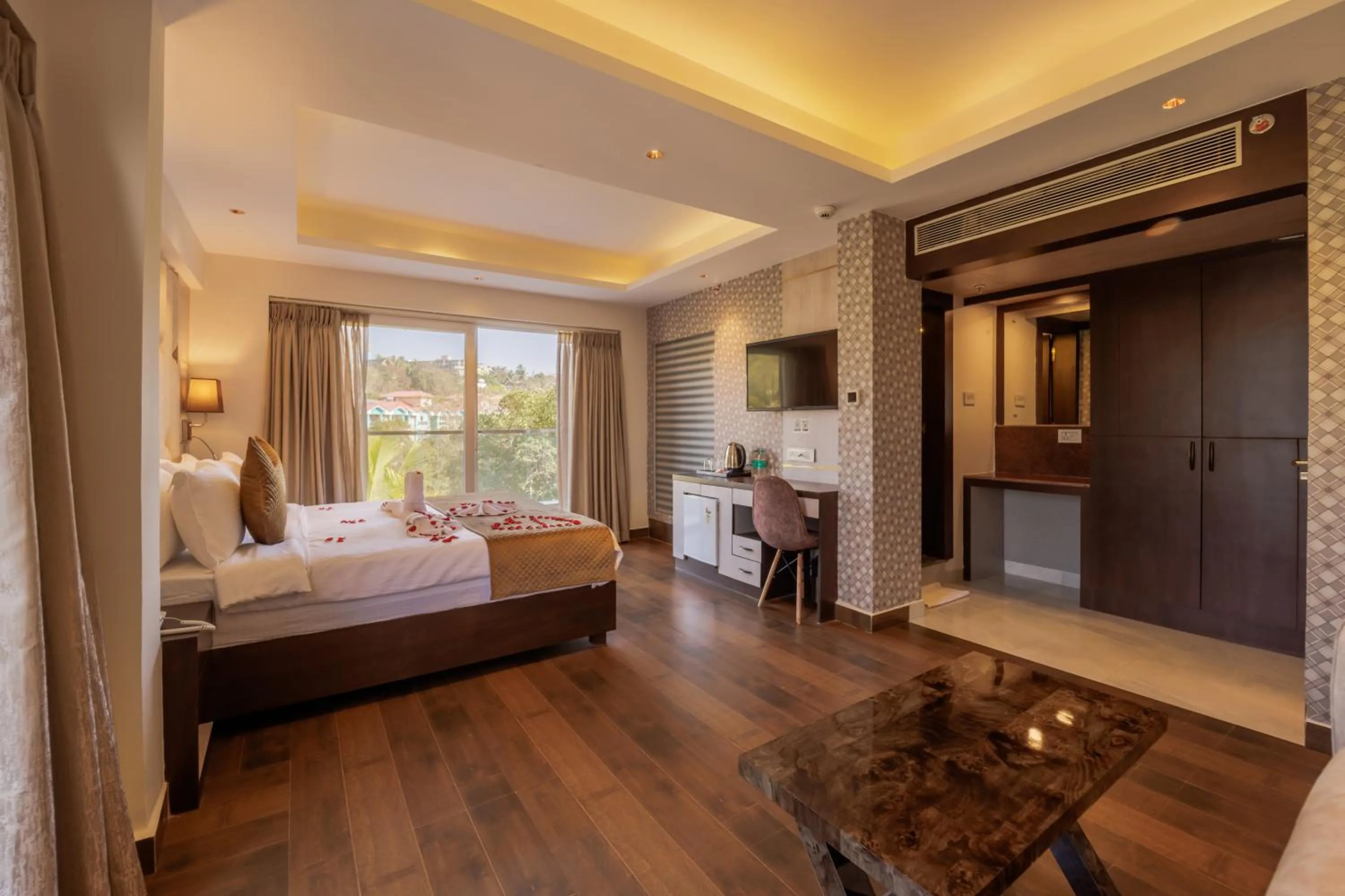 Bedroom, Bed in Casa De Katson