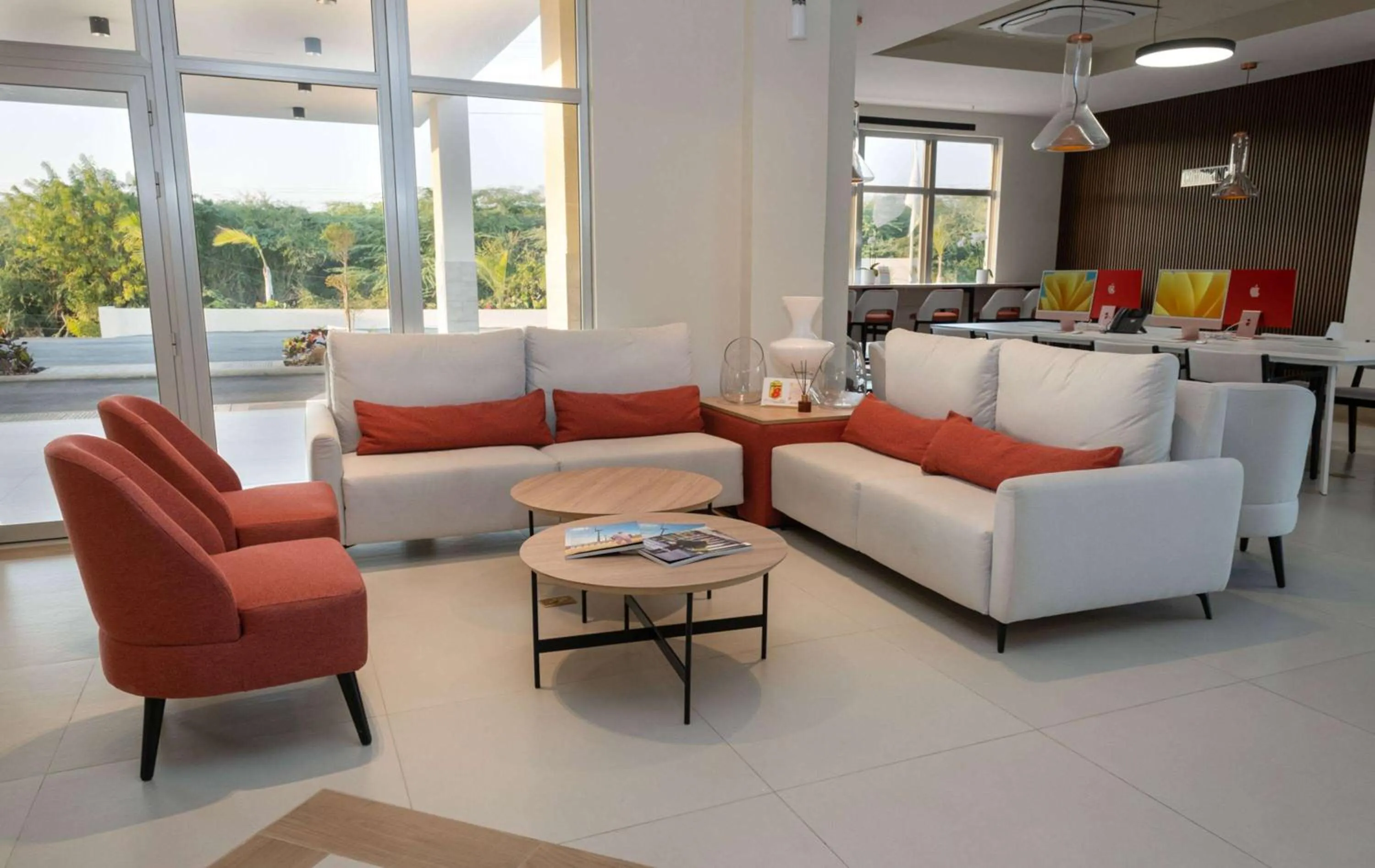 Living room in Super 8 by Wyndham Manzanillo