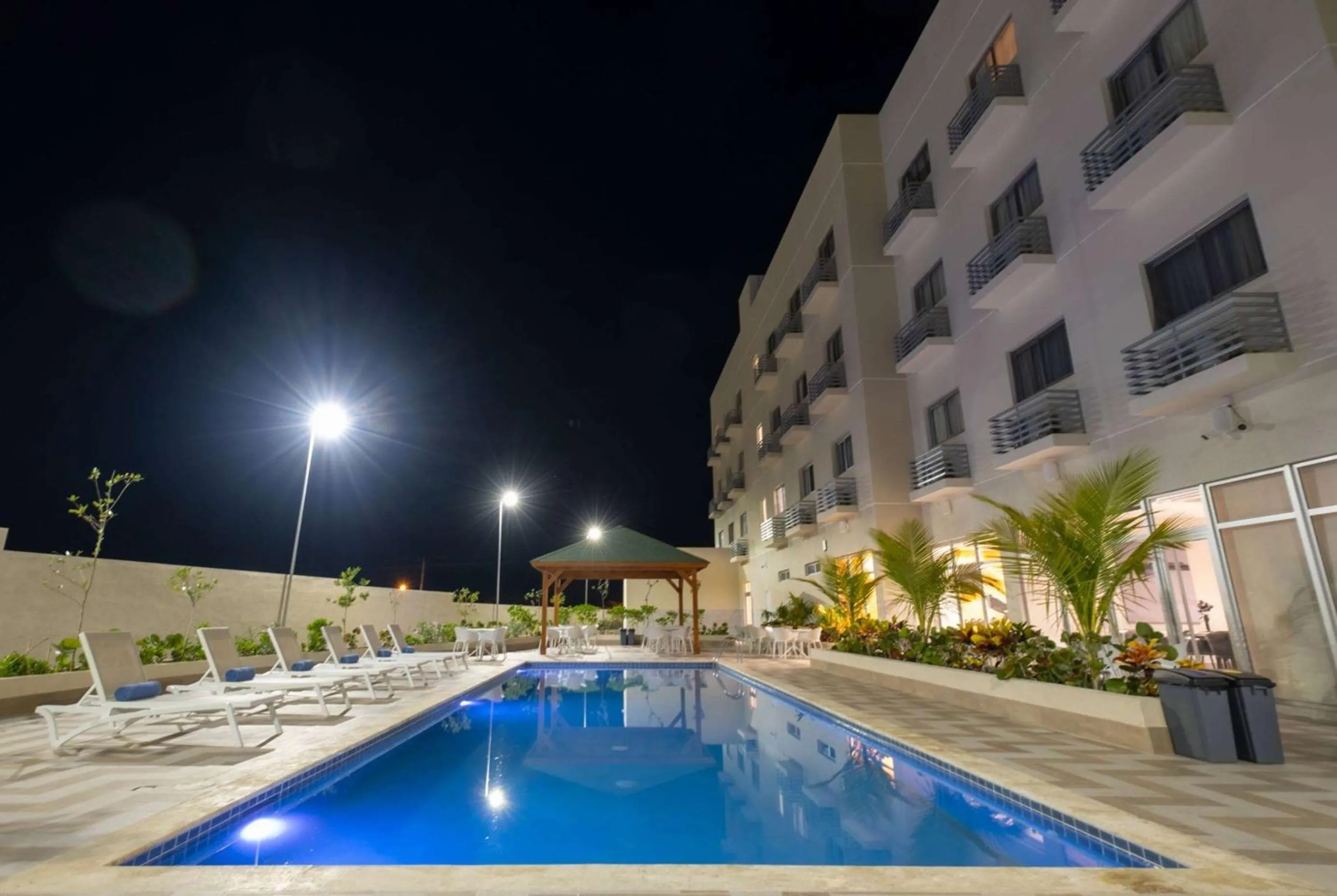 Pool view in Super 8 by Wyndham Manzanillo