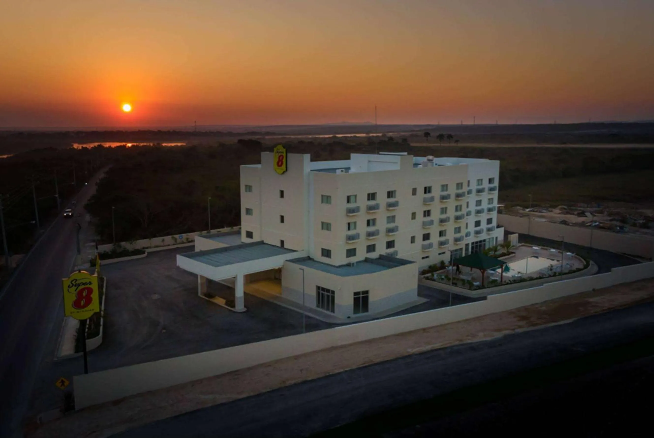 Property building in Super 8 by Wyndham Manzanillo