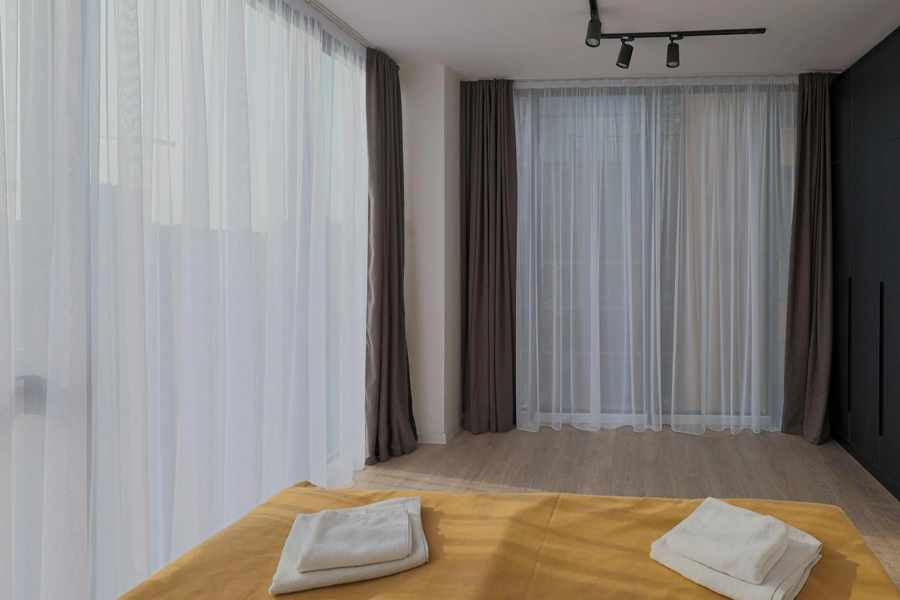 Bedroom, Bed in Welcome Republic Square Apartments