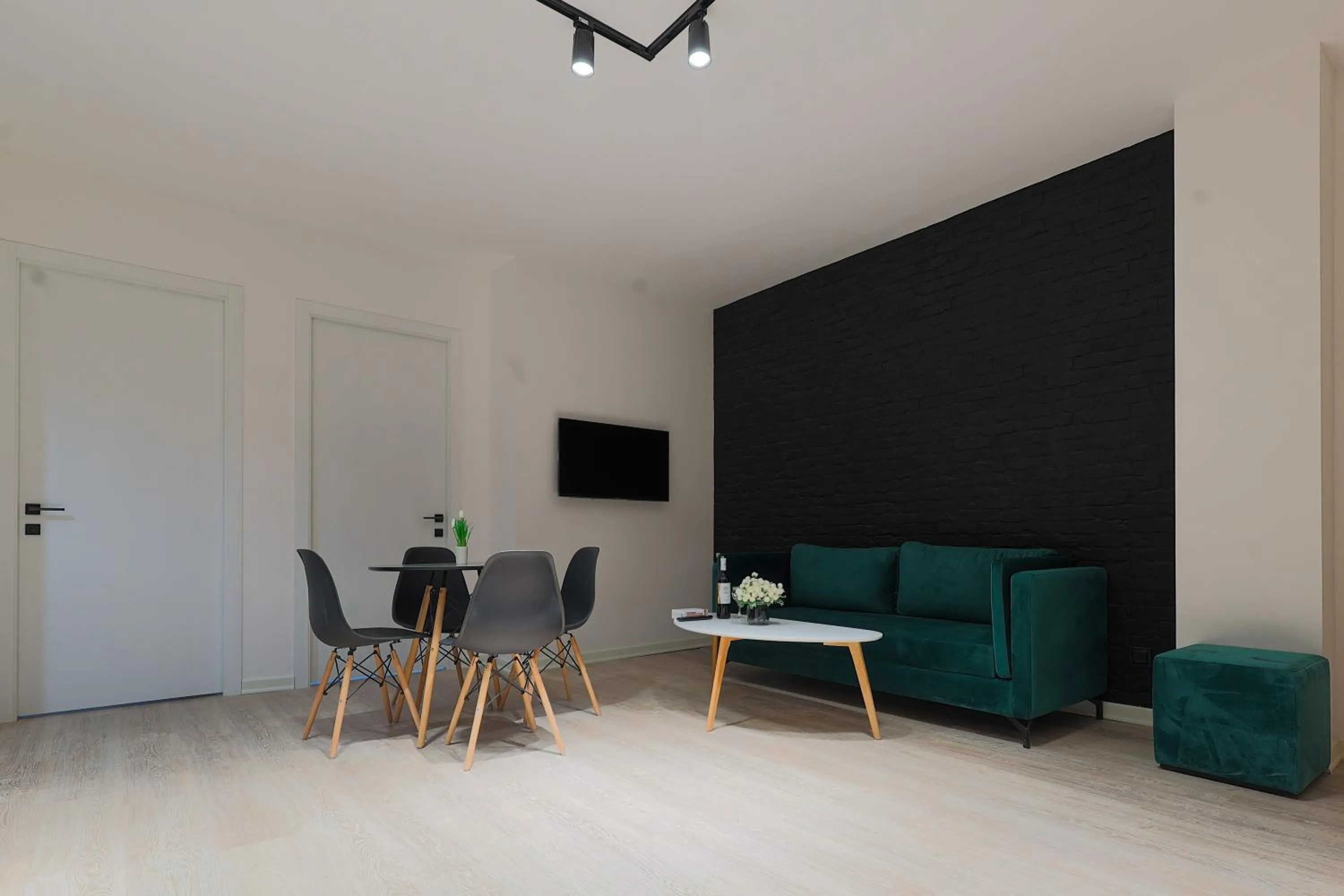 Living room in Welcome Republic Square Apartments