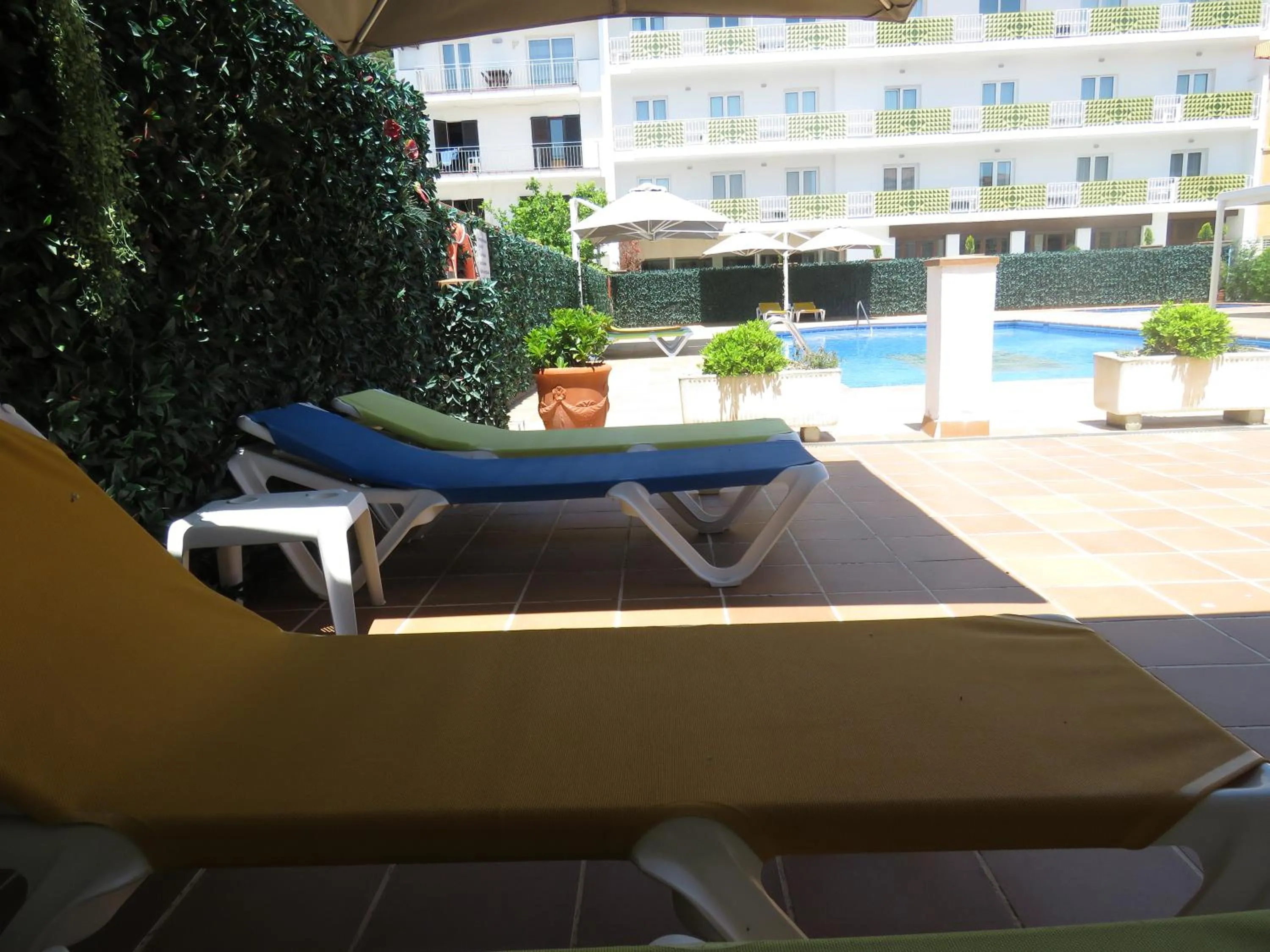 Swimming pool in Hotel Santa Anna