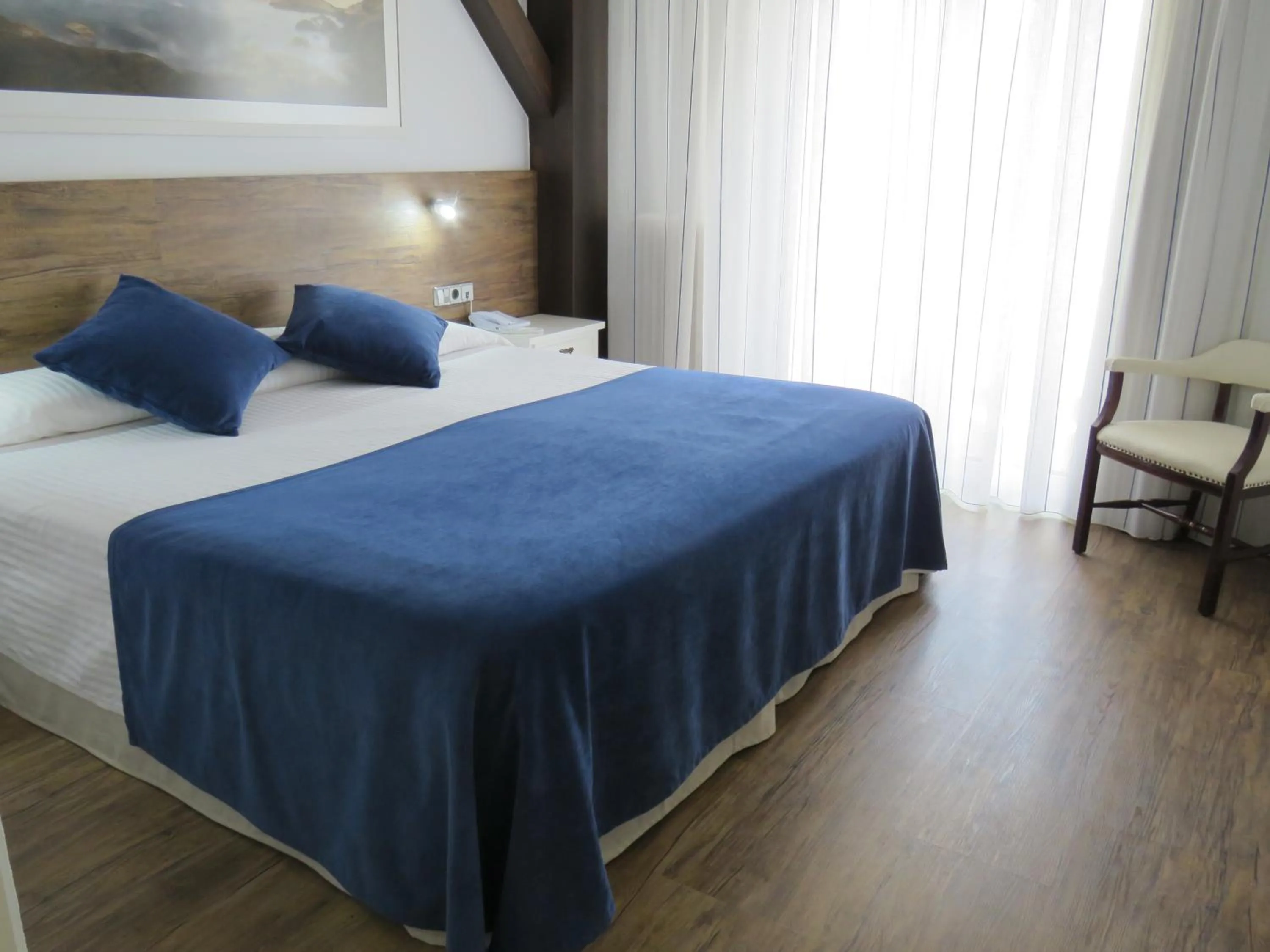 Bed in Hotel Santa Anna