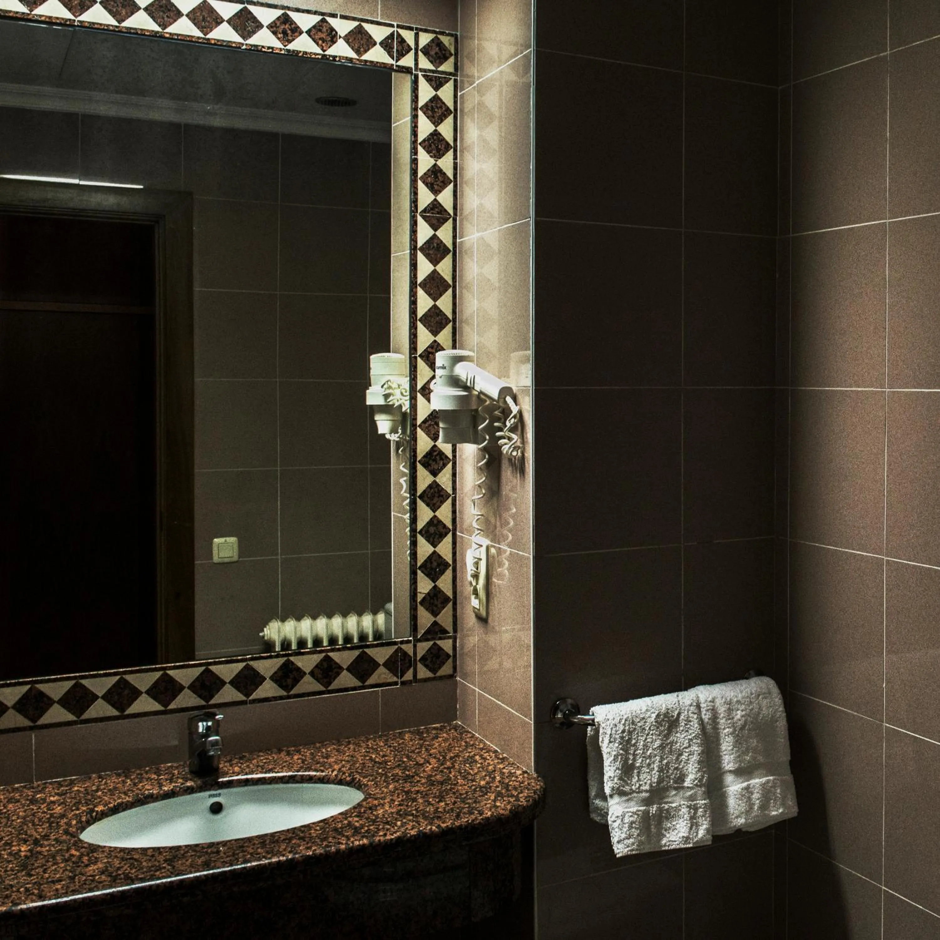 Shower in Hotel Santa Anna