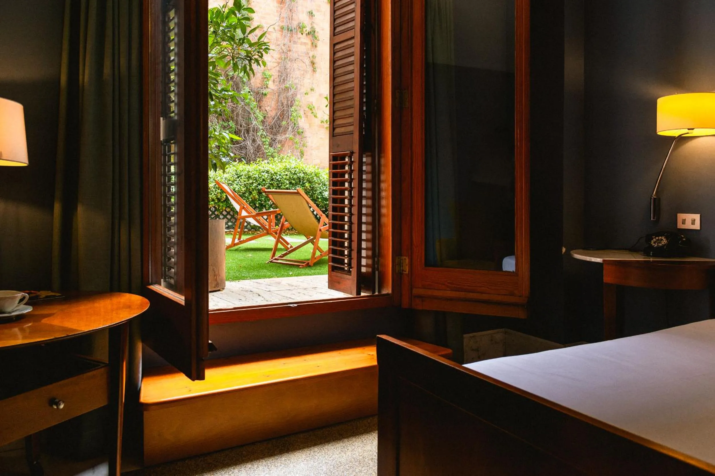 Balcony/Terrace, Bed in Fonda Hotel 1771