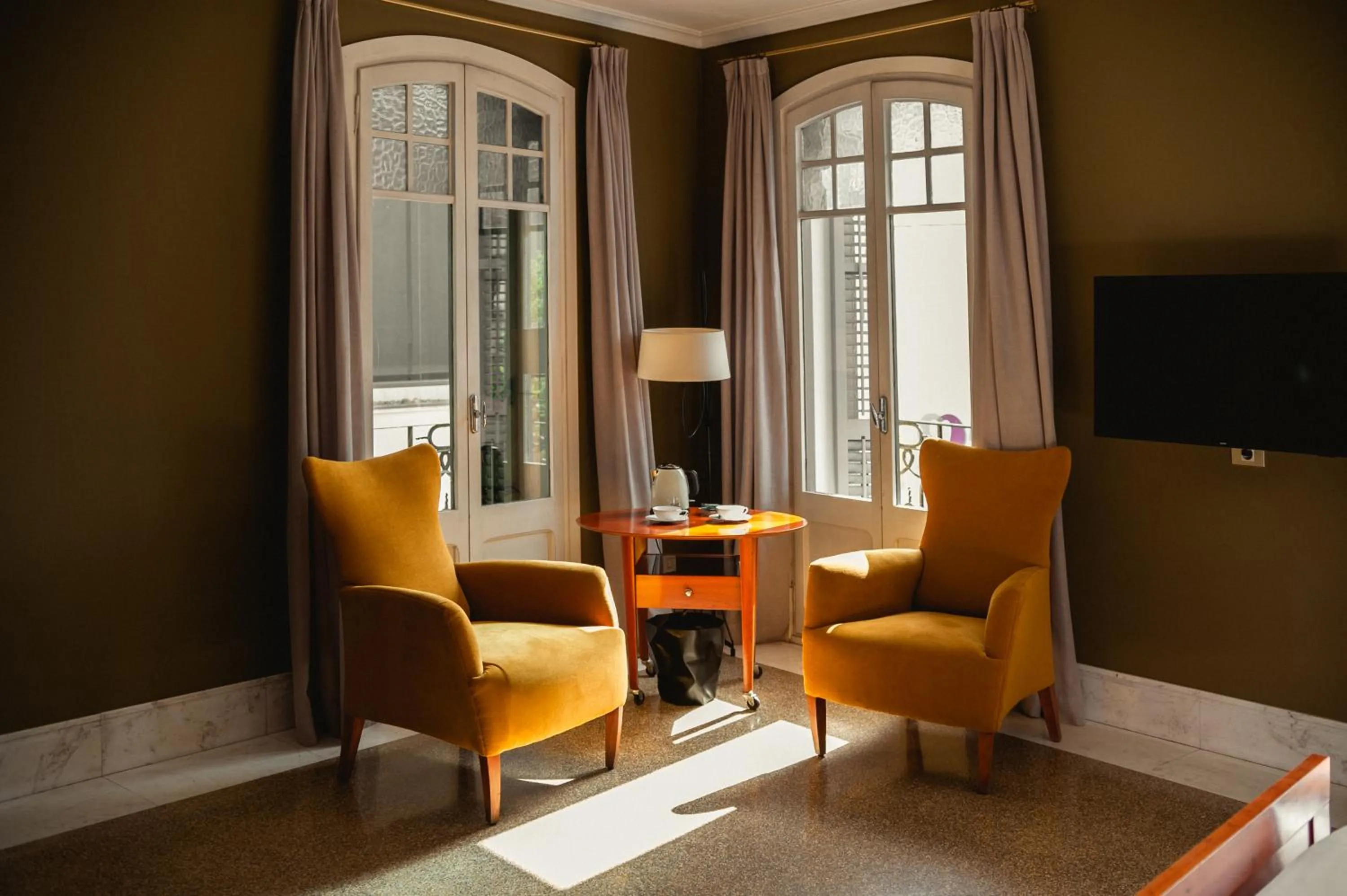 Seating area in Fonda Hotel 1771