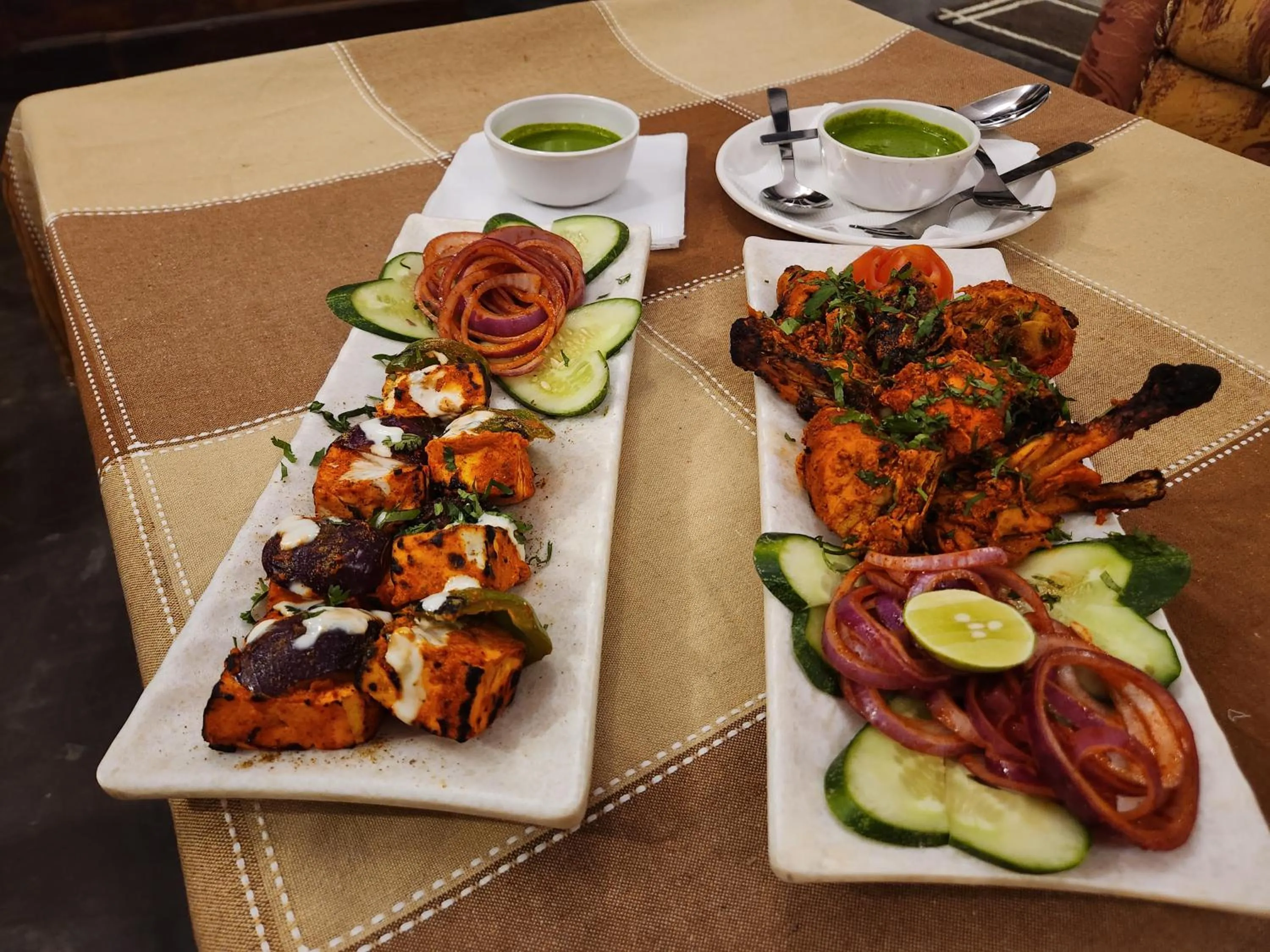 Food in Kumaon Roop Resort Near Neem Karoli Temple