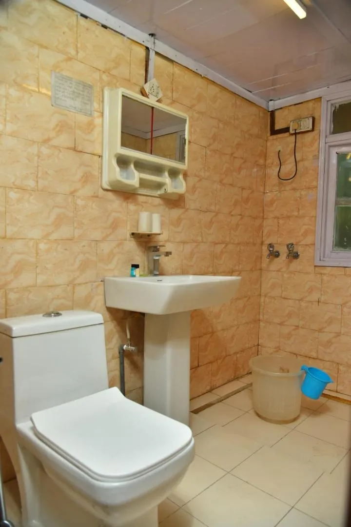 Bathroom in Kumaon Roop Resort Near Neem Karoli Temple
